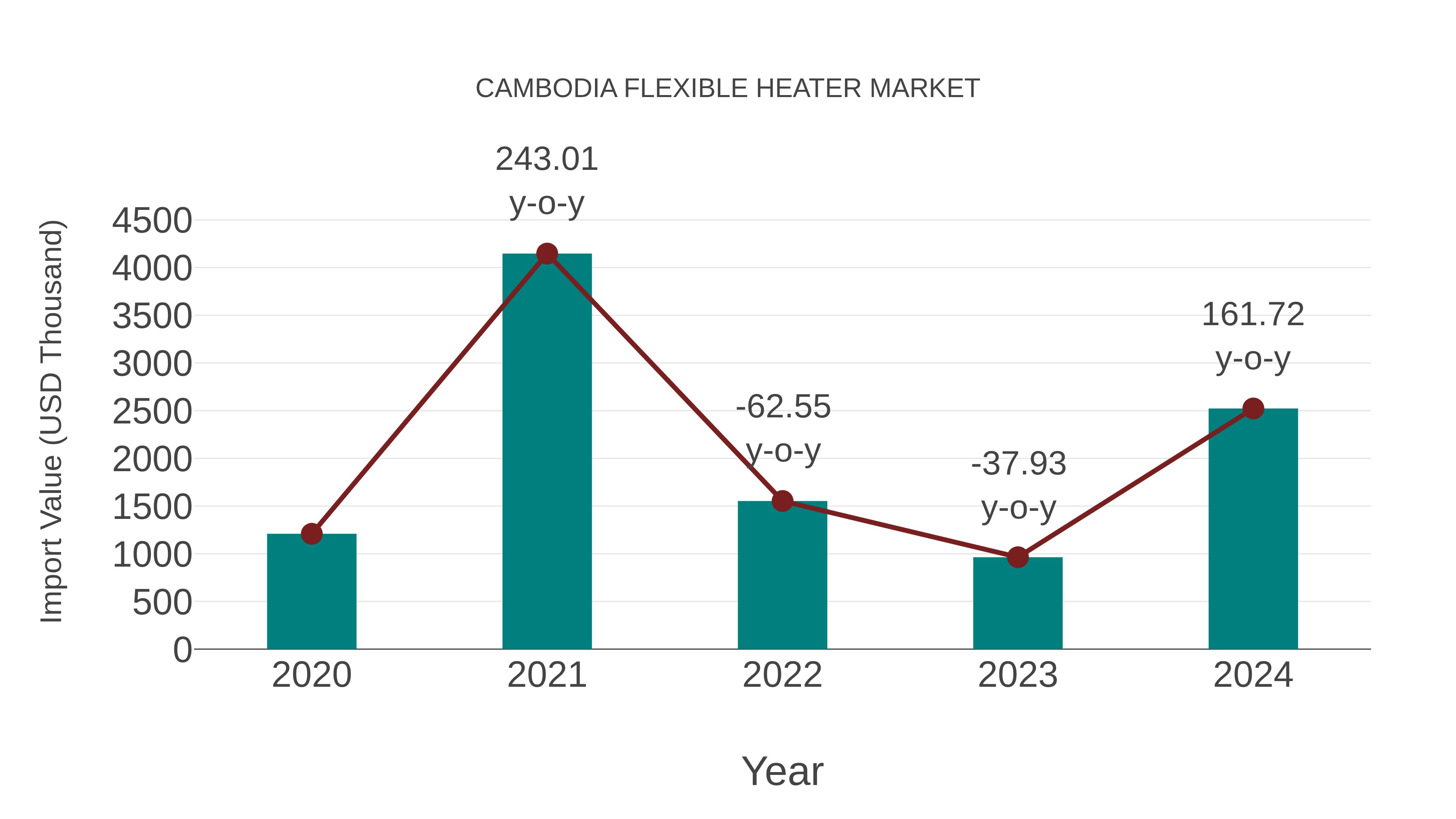  Cambodia Flexible Heater Market: Import Trend Analysis