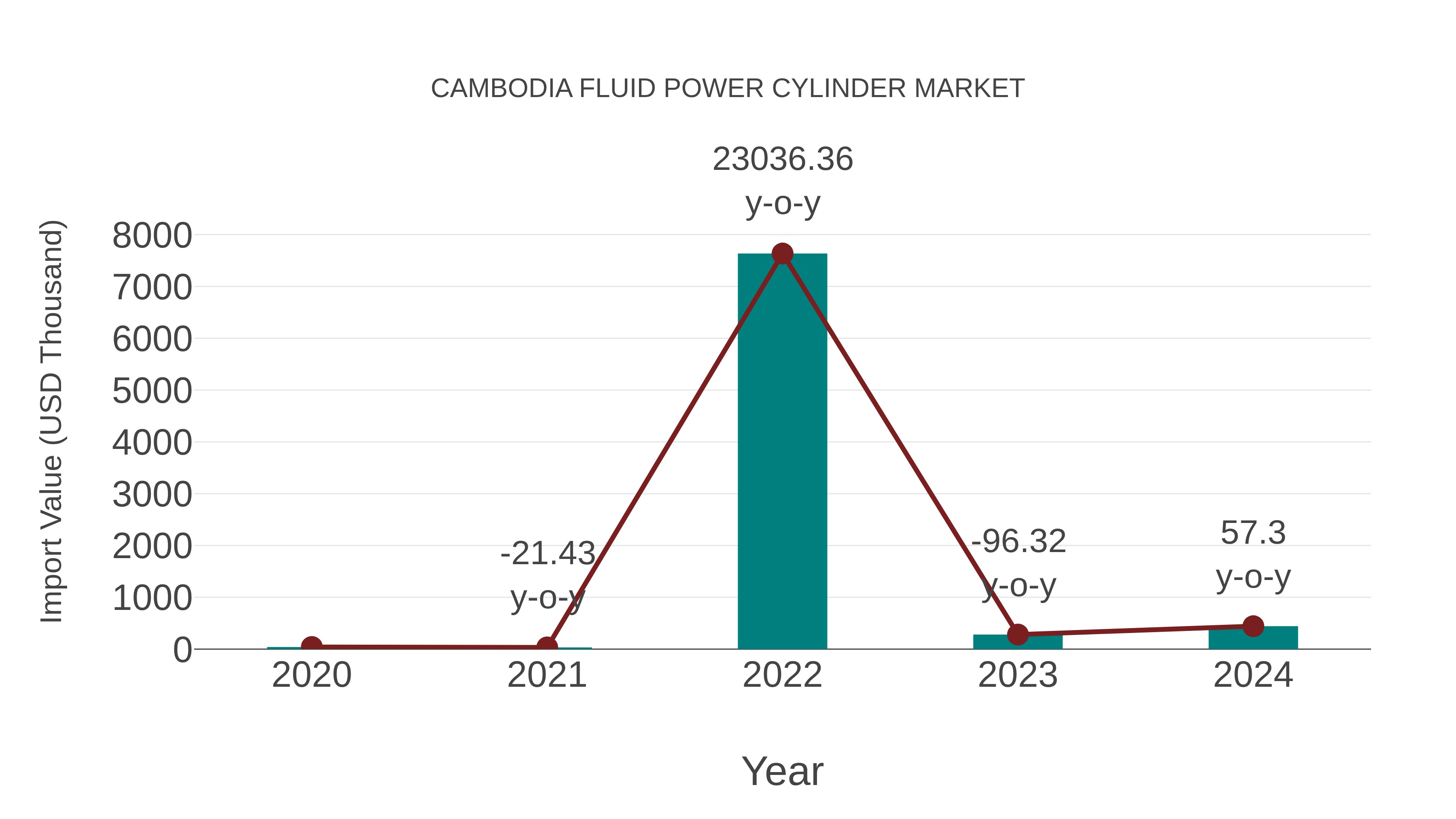  Cambodia Fluid Power Cylinder Market: Import Trend Analysis