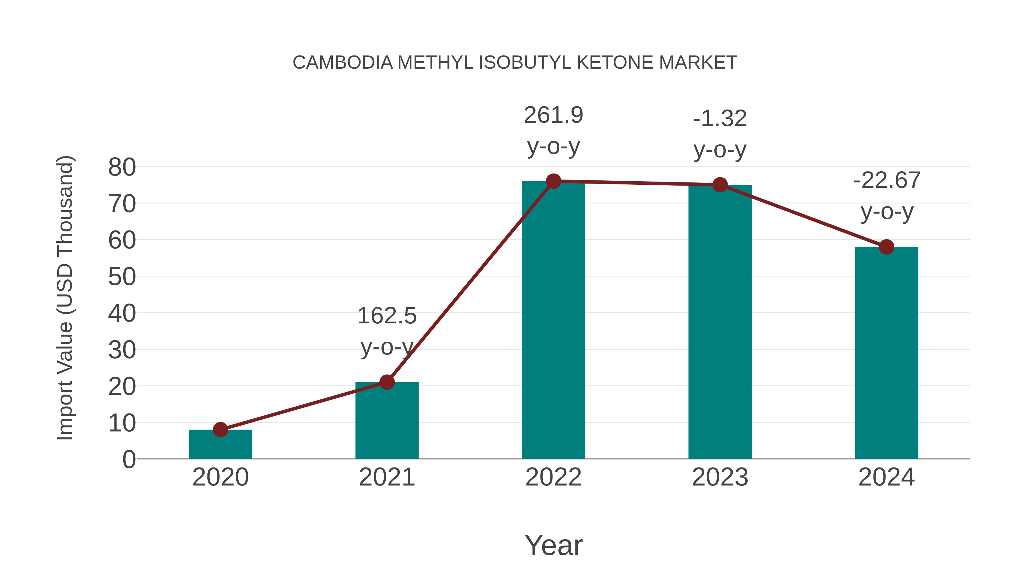 Cambodia Methyl Isobutyl Ketone Market: Import Trend Analysis