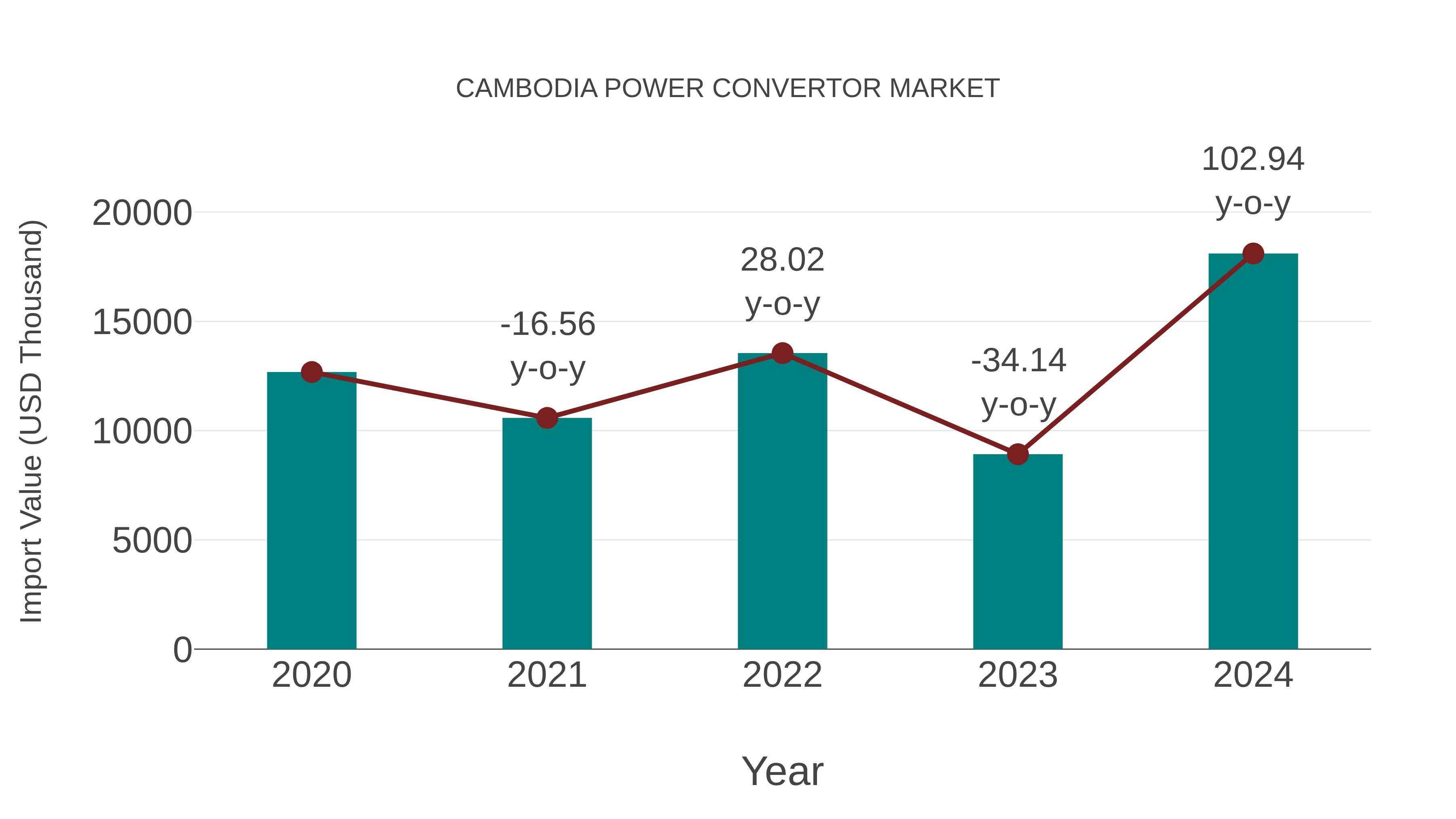  Cambodia Power Convertor Market: Import Trend Analysis