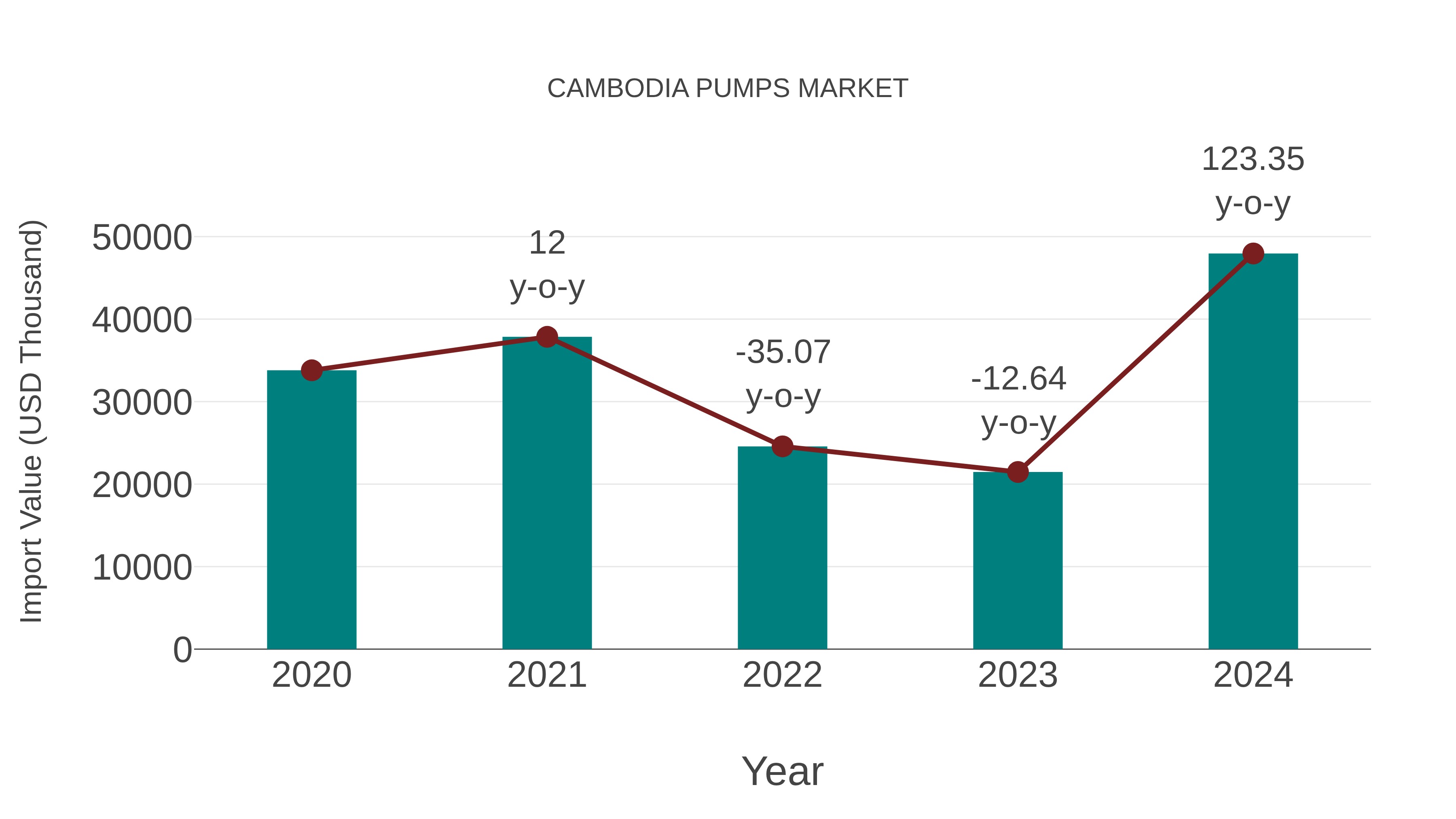  Cambodia Pumps Market: Import Trend Analysis