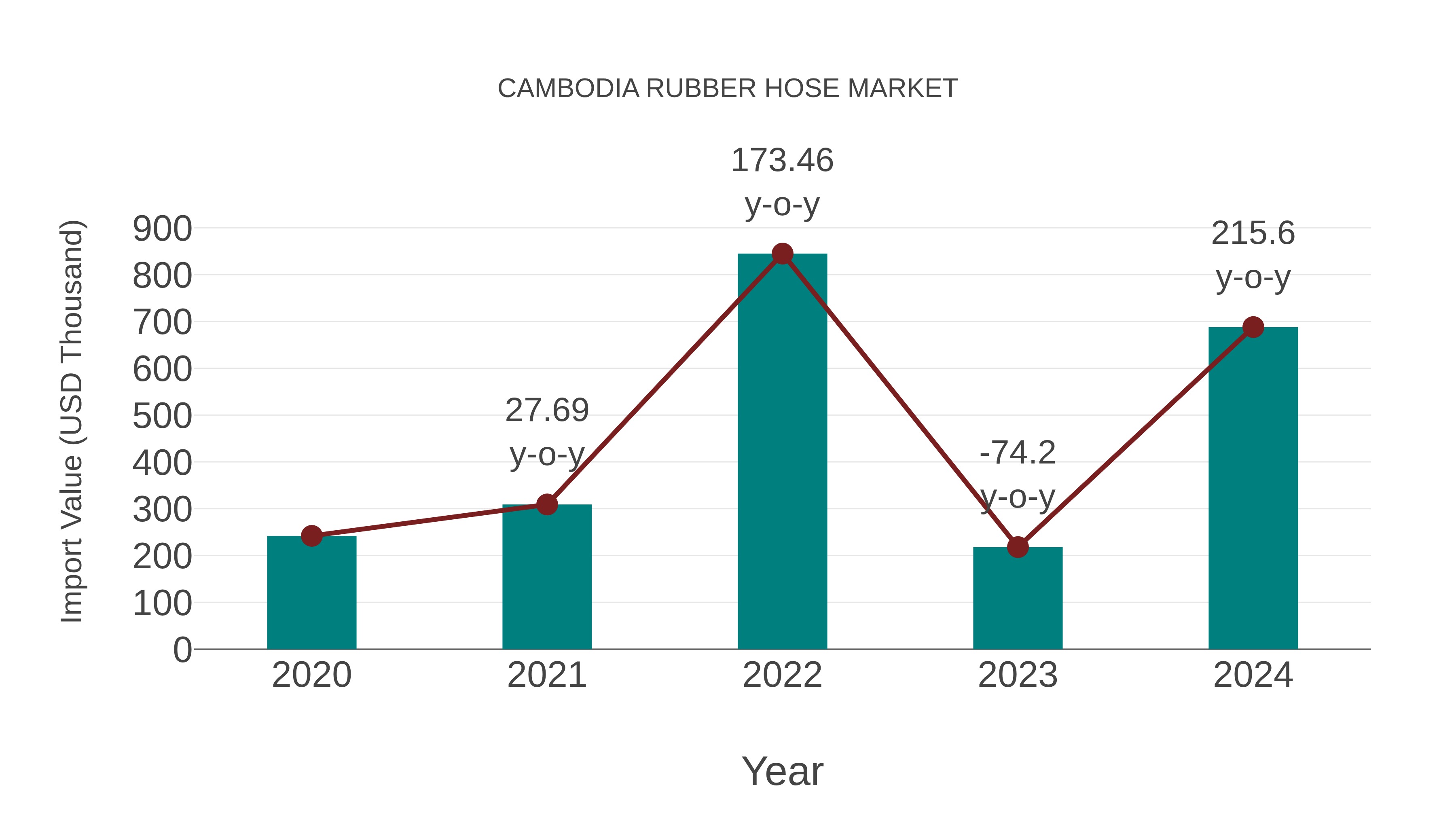  Cambodia Rubber Hose Market: Import Trend Analysis