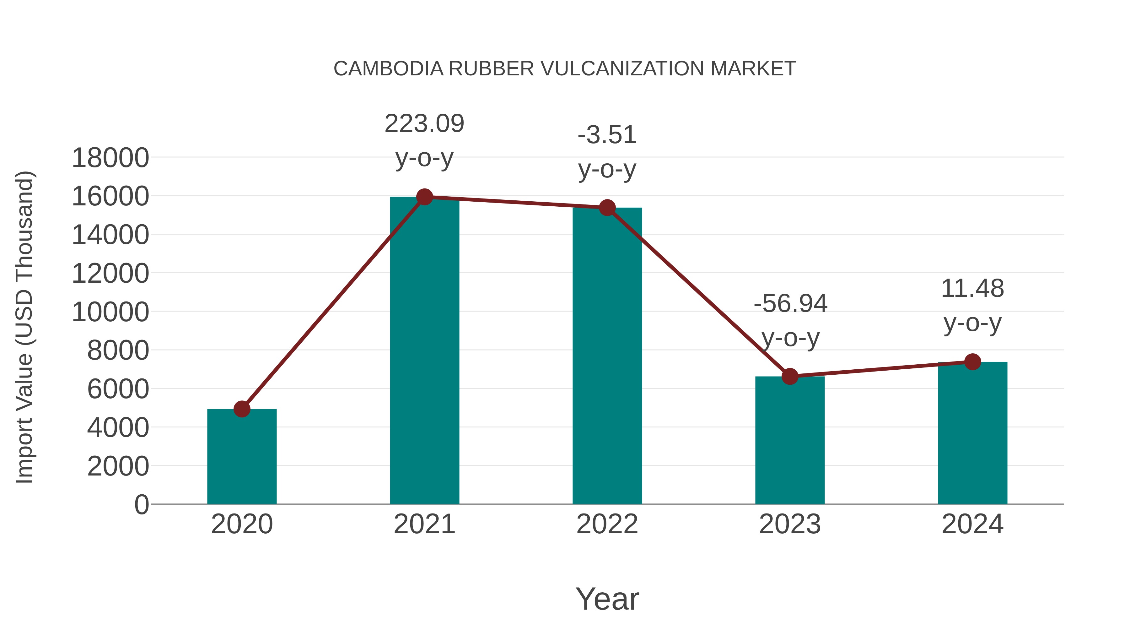  Cambodia Rubber Vulcanization Market: Import Trend Analysis
