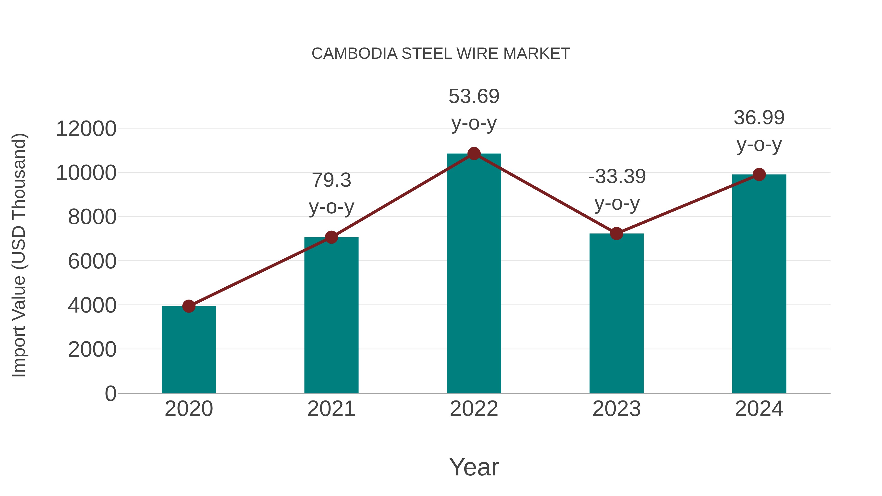 Cambodia Steel Wire Market: Import Trend Analysis