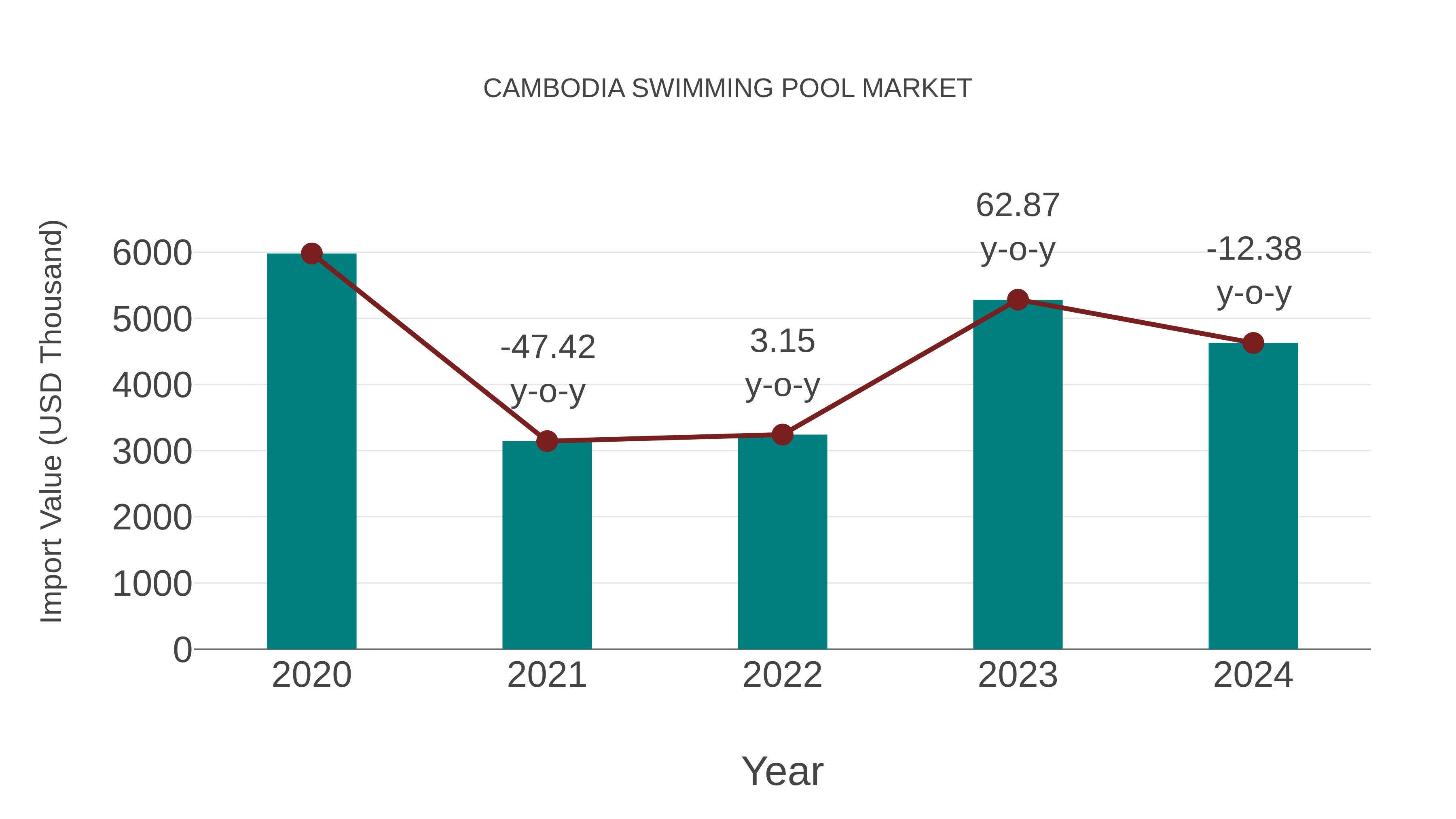  Cambodia Swimming Pool Market: Import Trend Analysis