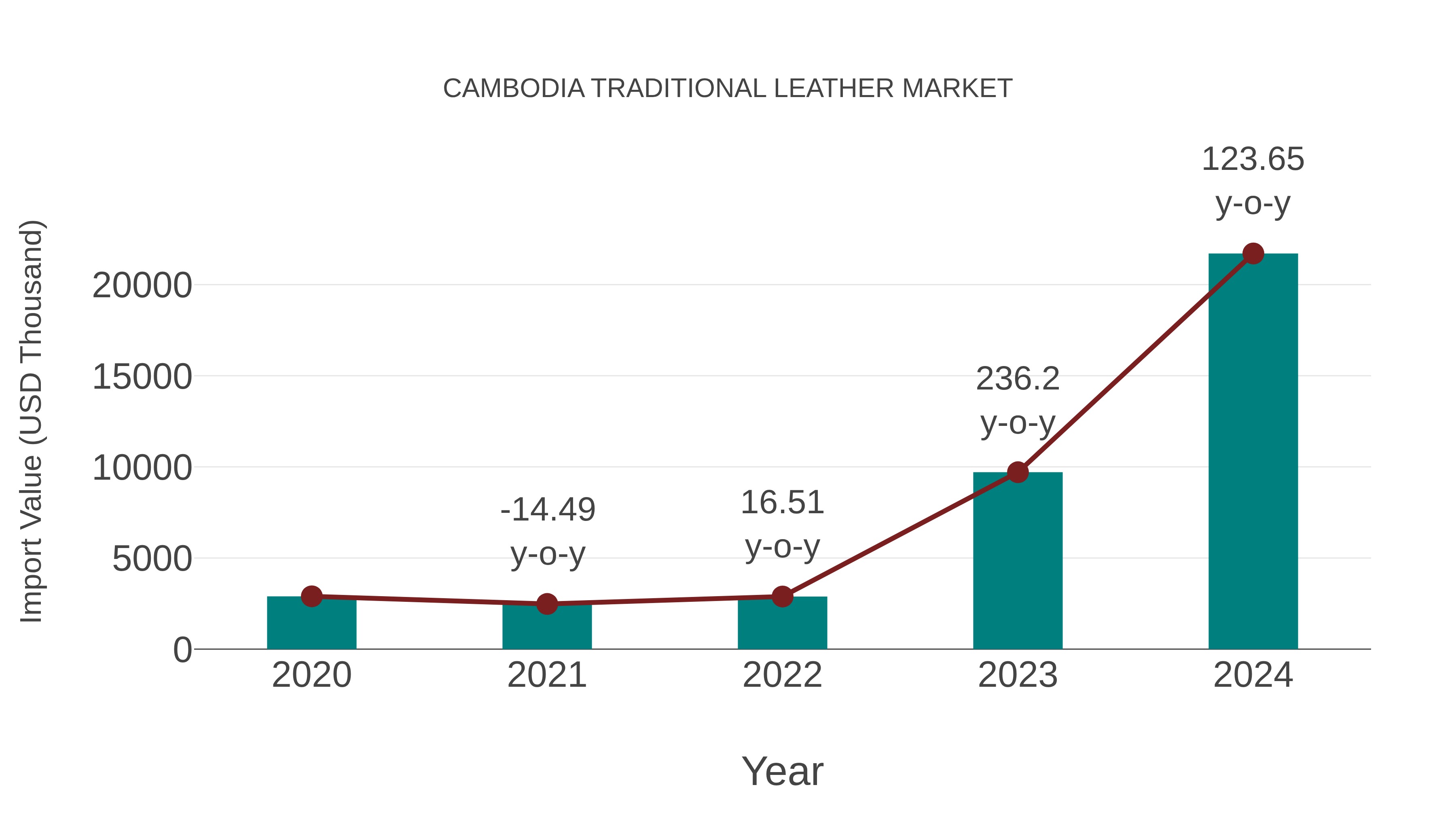 Cambodia Traditional Leather Market: Import Trend Analysis