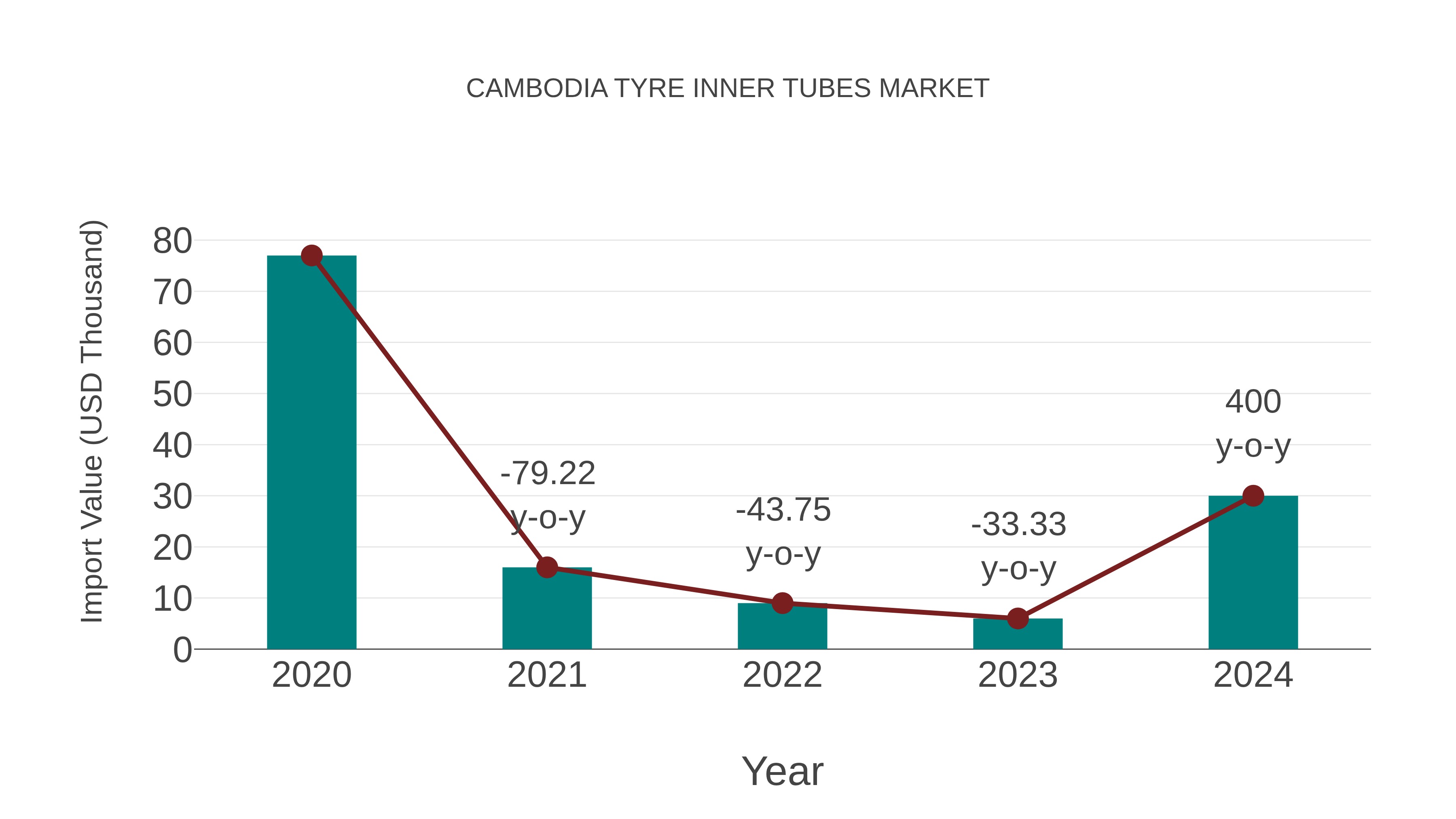  Cambodia Tyre Inner Tubes Market: Import Trend Analysis