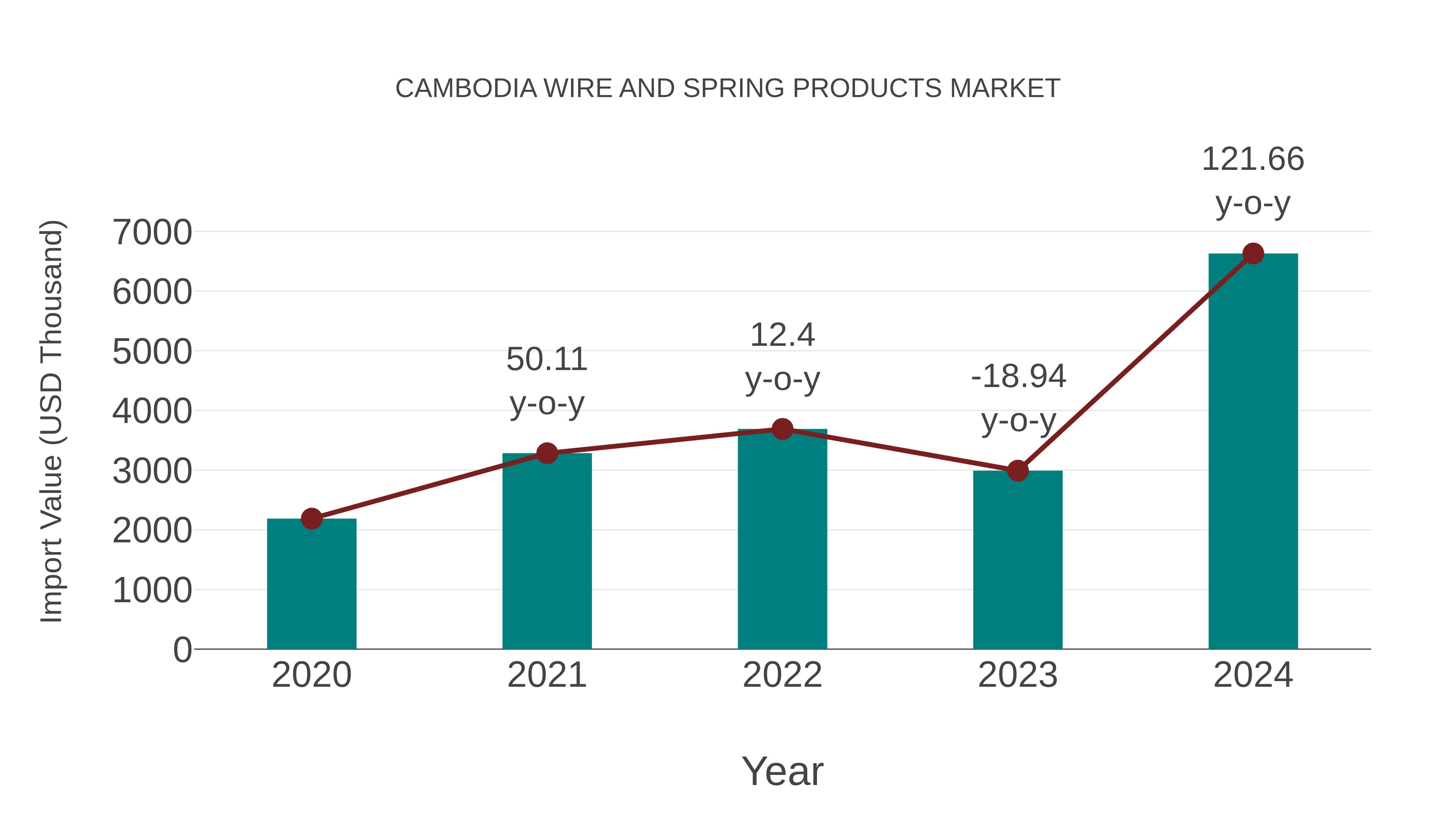 Cambodia Wire and Spring Products Market: Import Trend Analysis