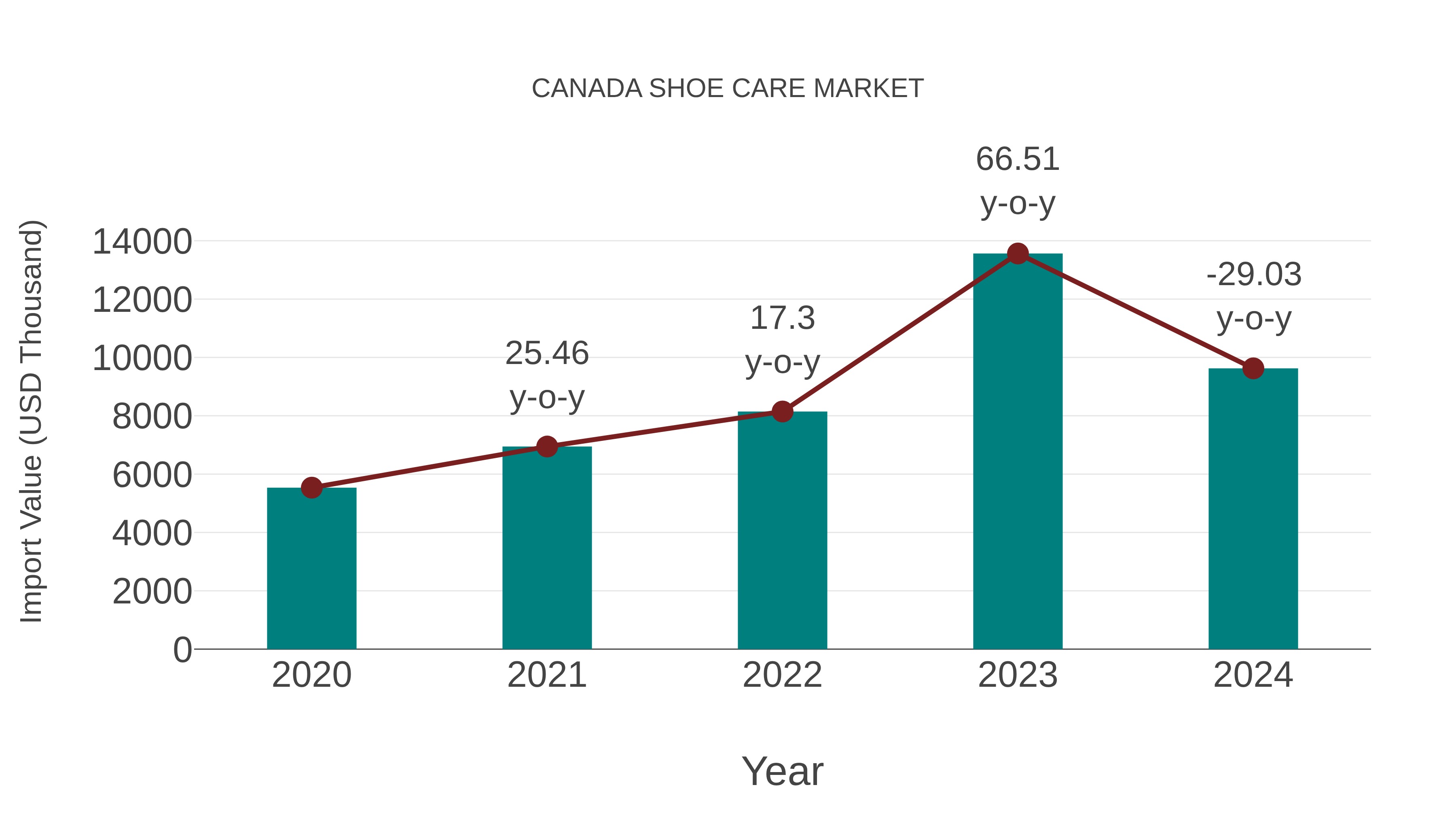 Canada Shoe Care Market: Import Trend Analysis