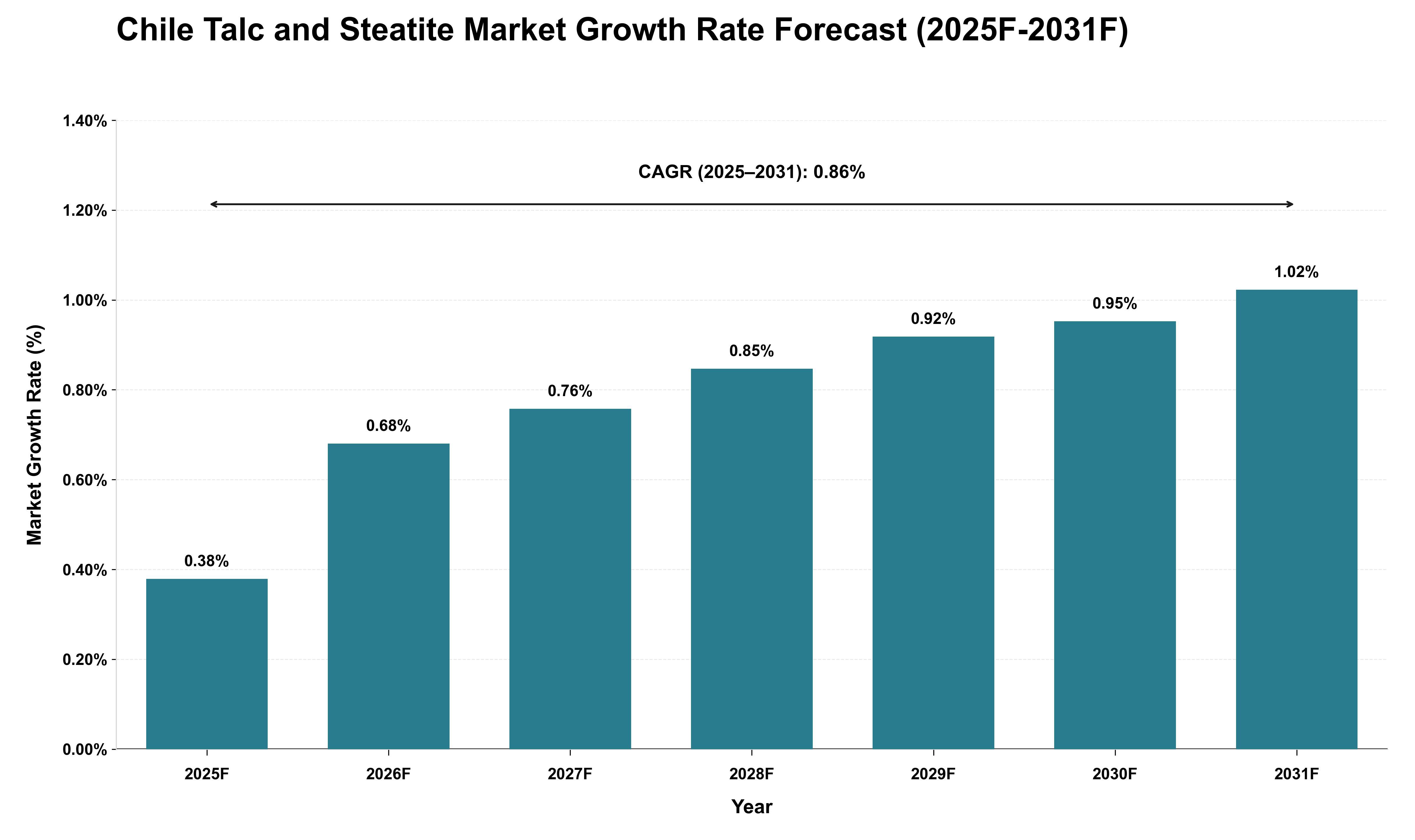 Chile Talc and Steatite Market Growth Rate Analysis (2025 - 2031)