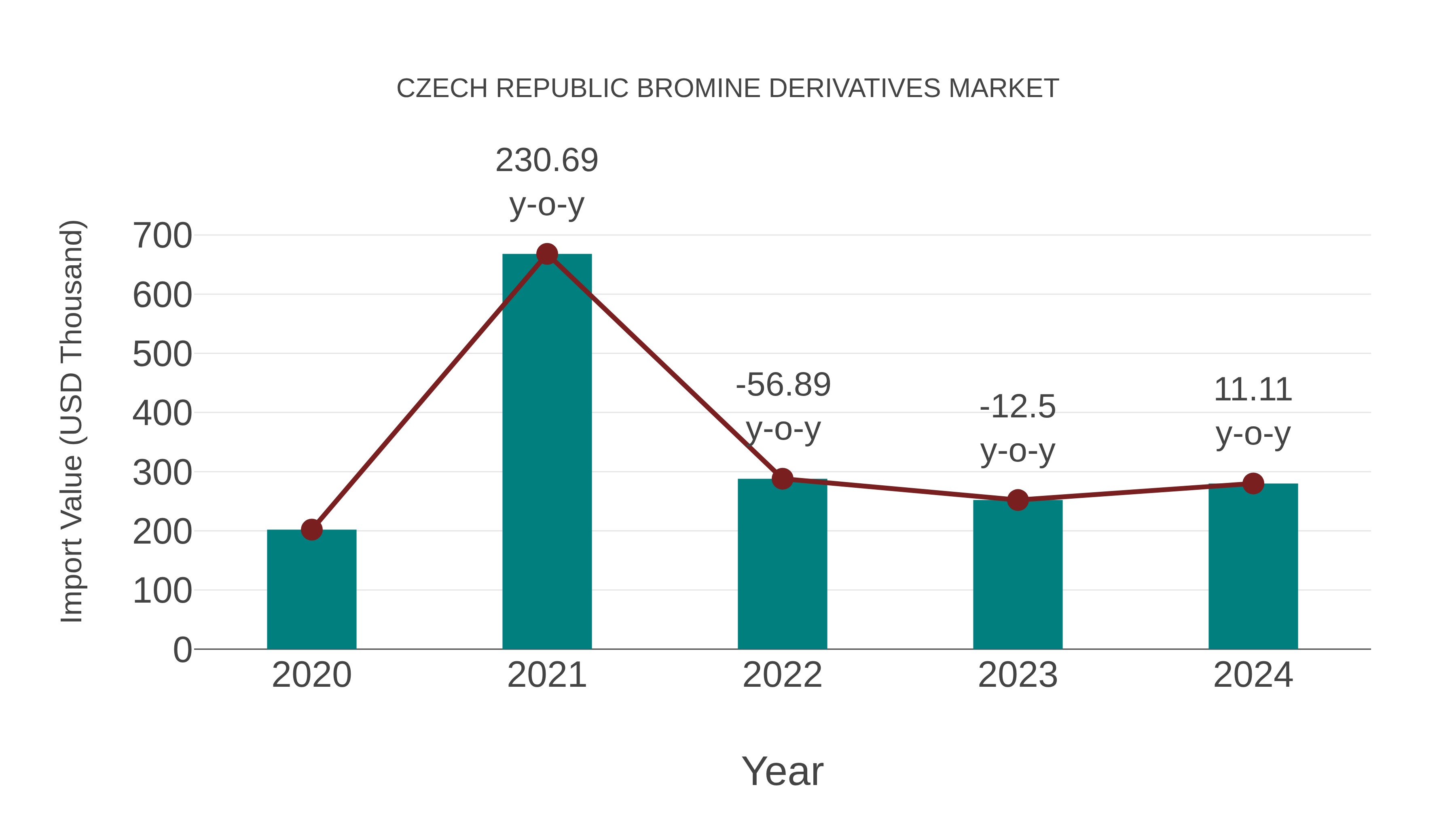 Czech Republic Bromine Derivatives Market: Import Trend Analysis