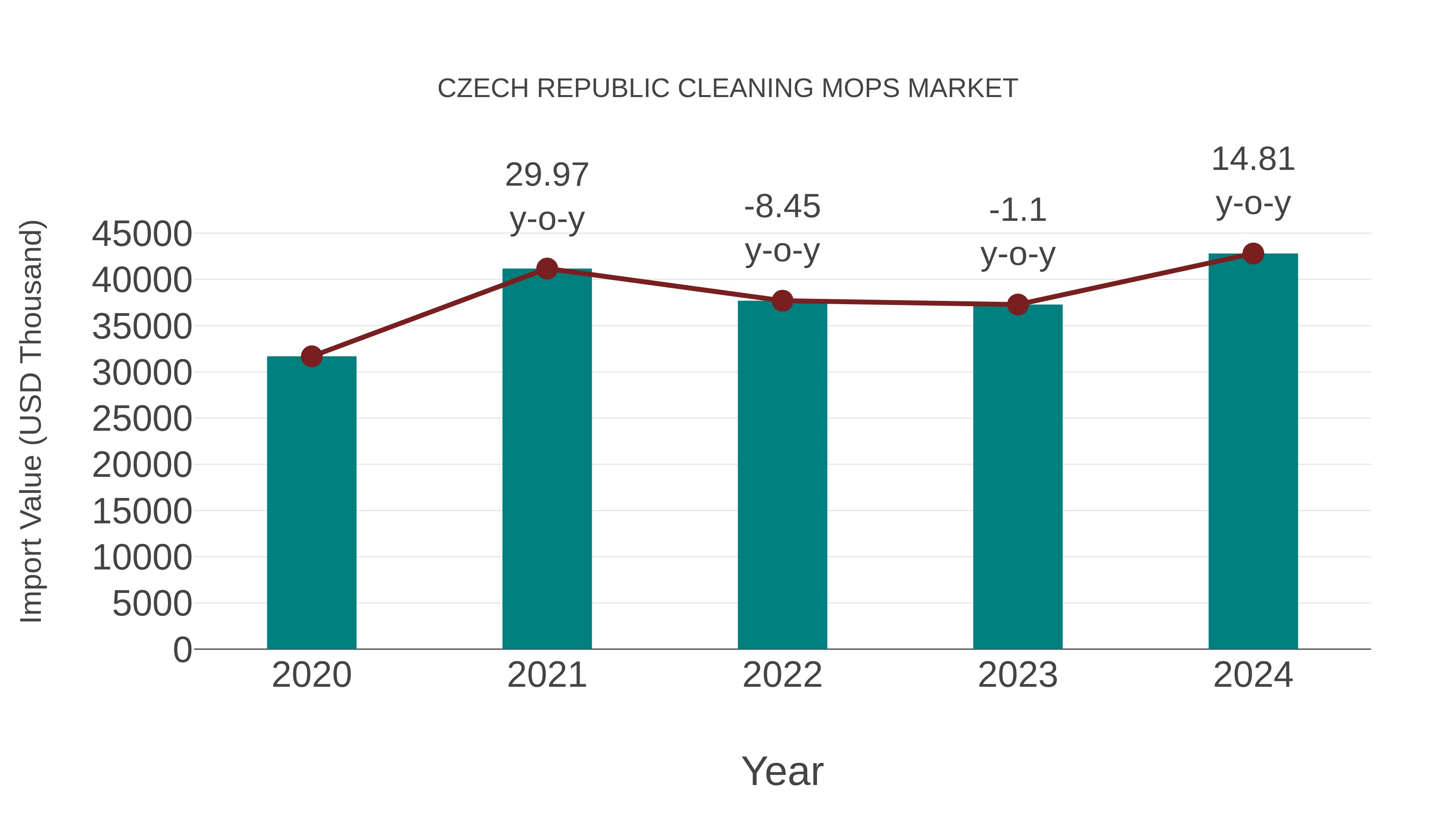  Czech Republic Cleaning Mops Market: Import Trend Analysis