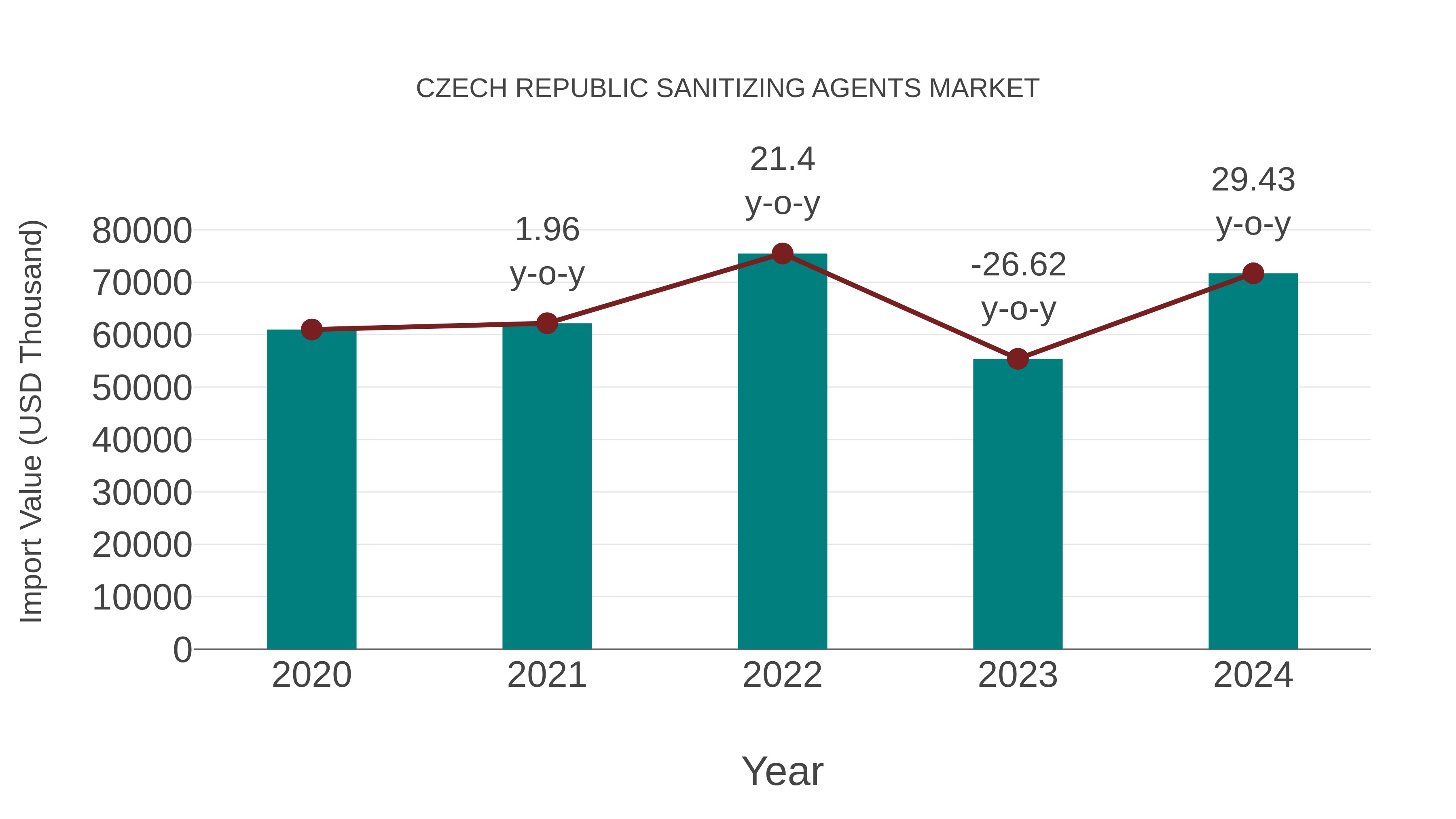  Czech Republic Sanitizing Agents Market: Import Trend Analysis
