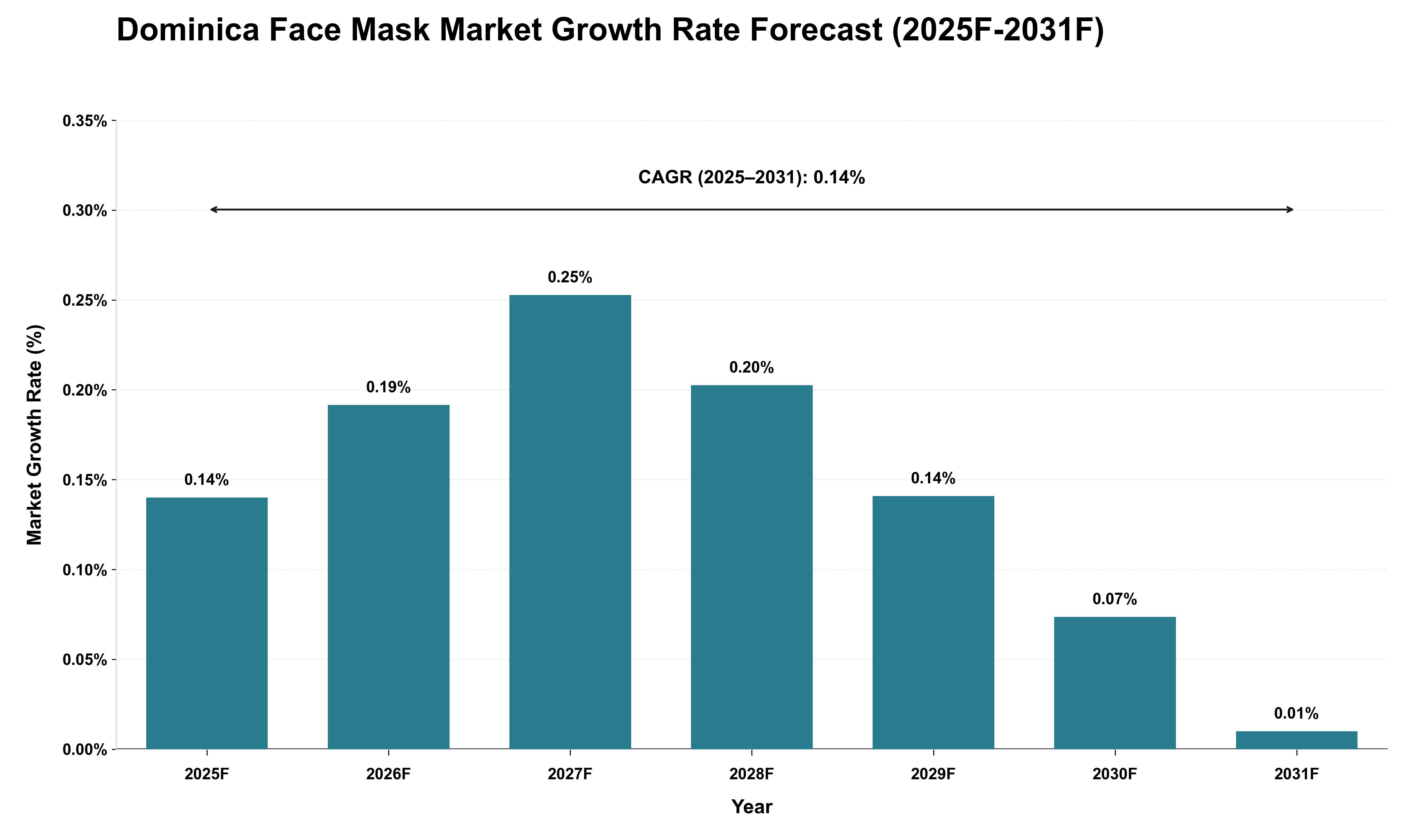 Dominica Face Mask Market Growth Rate Analysis (2025 - 2031)