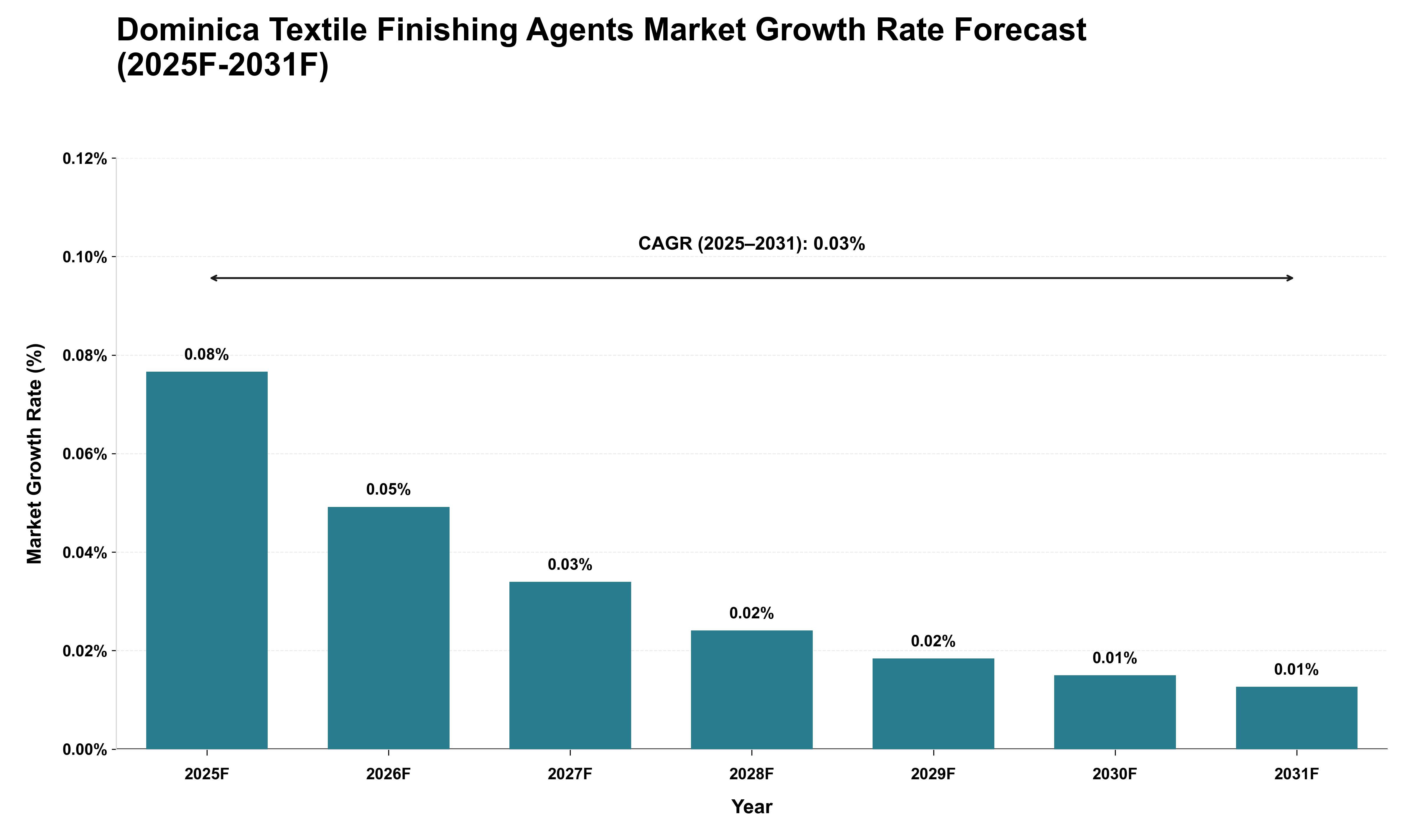 Dominica Textile Finishing Agents Market Growth Rate Analysis (2025 - 2031)