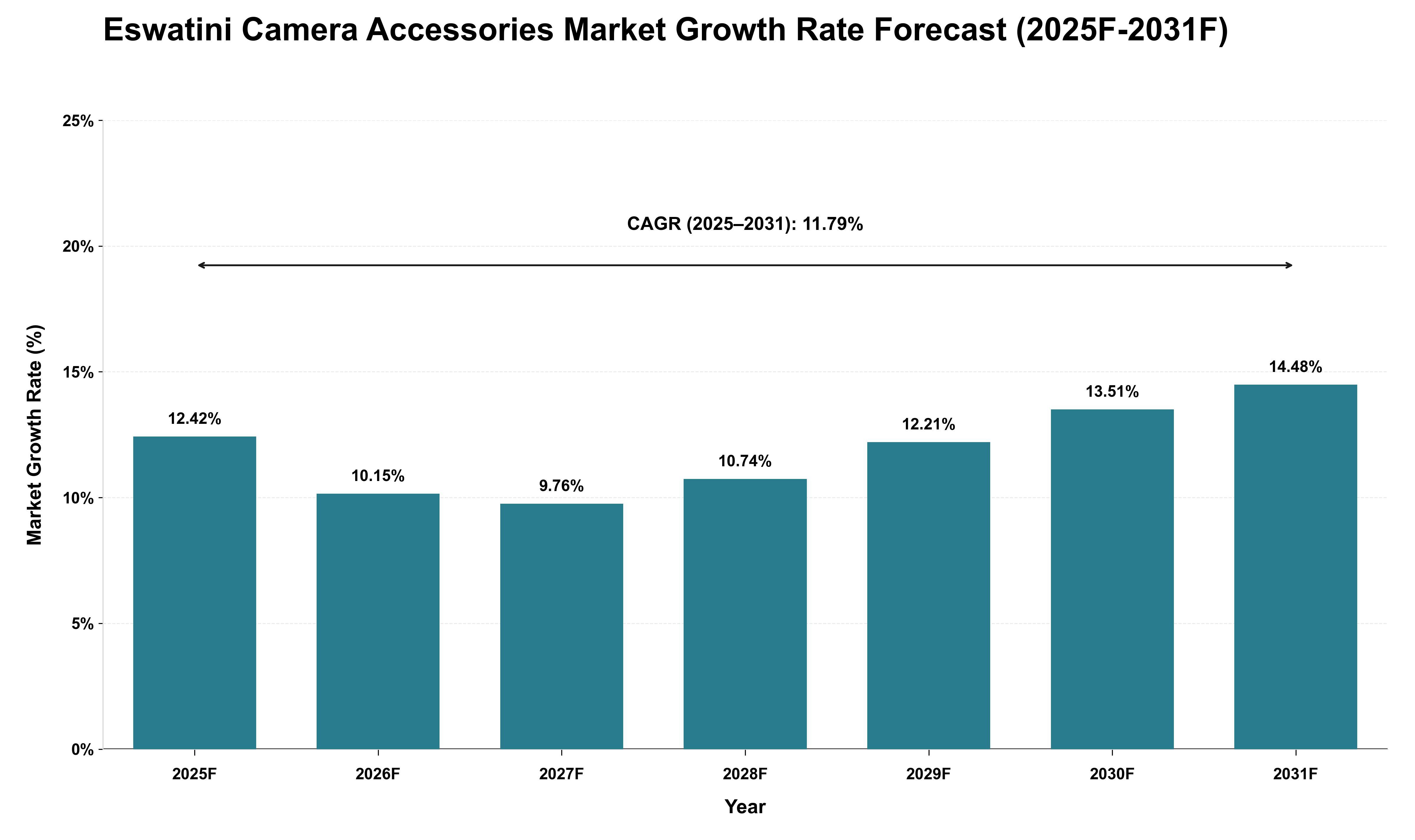 Eswatini Camera Accessories Market Growth Rate Analysis (2025 - 2031)