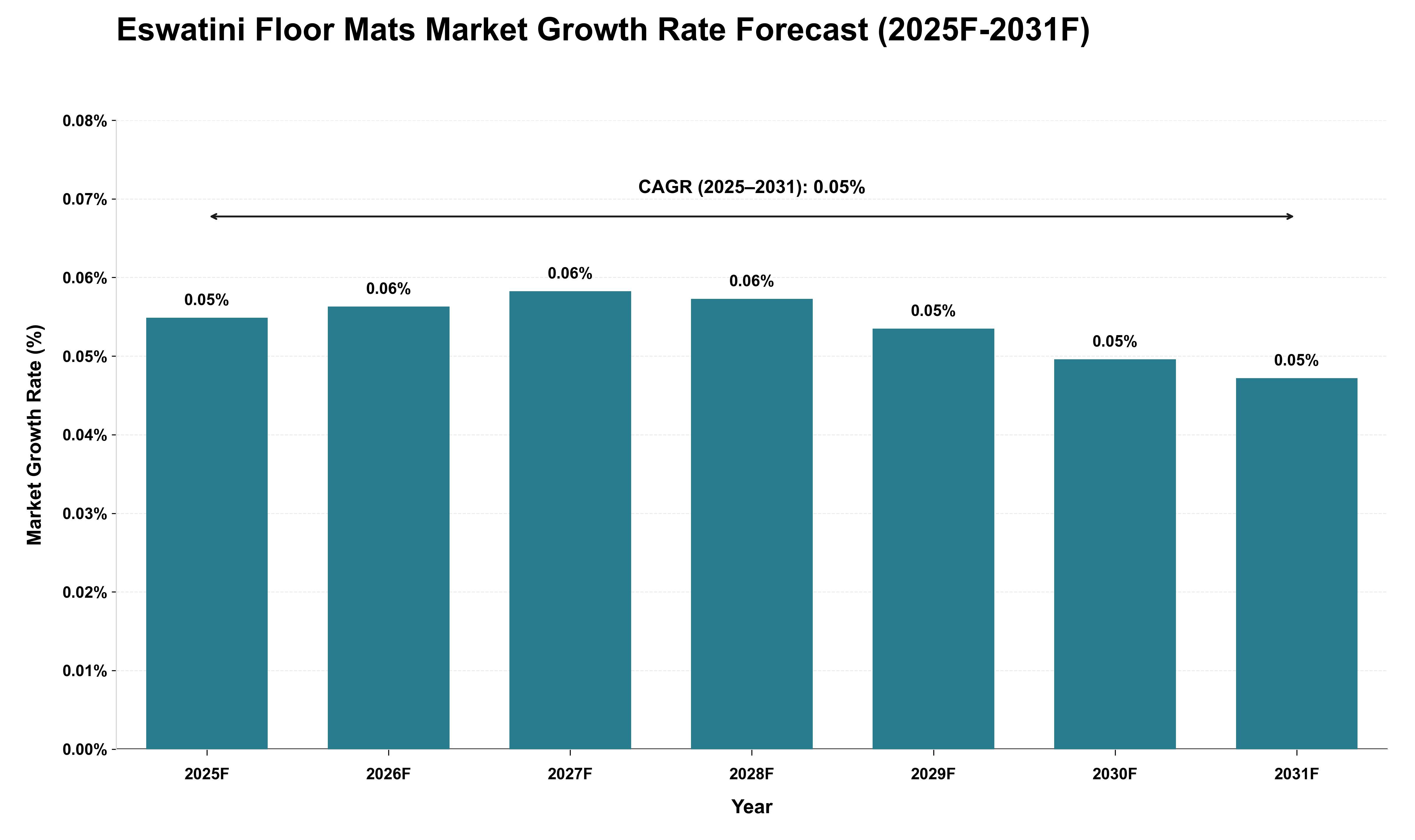 Eswatini Floor Mats Market Growth Rate Analysis (2025 - 2031)