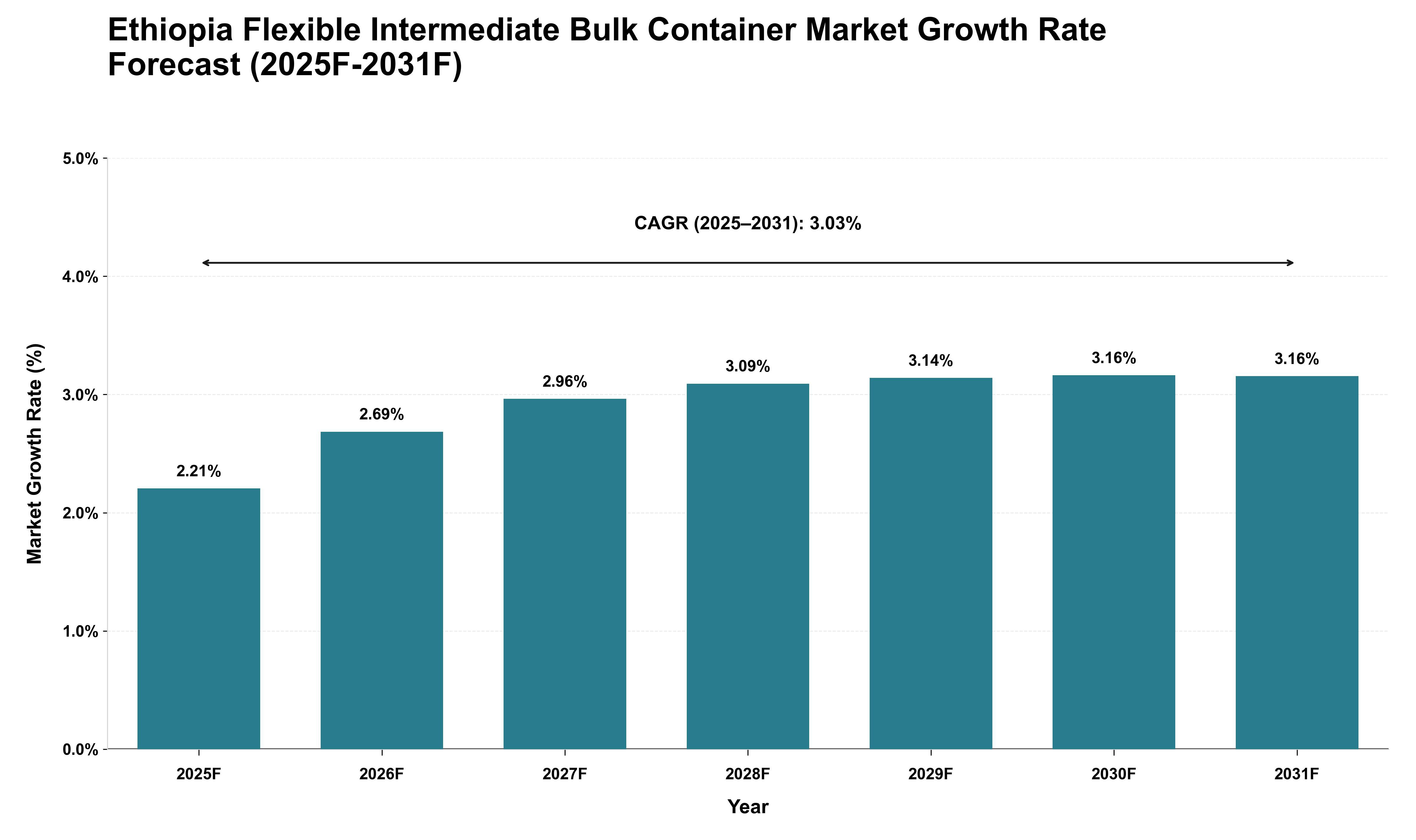 Ethiopia Flexible Intermediate Bulk Container Market Growth Rate Analysis (2025 - 2031)