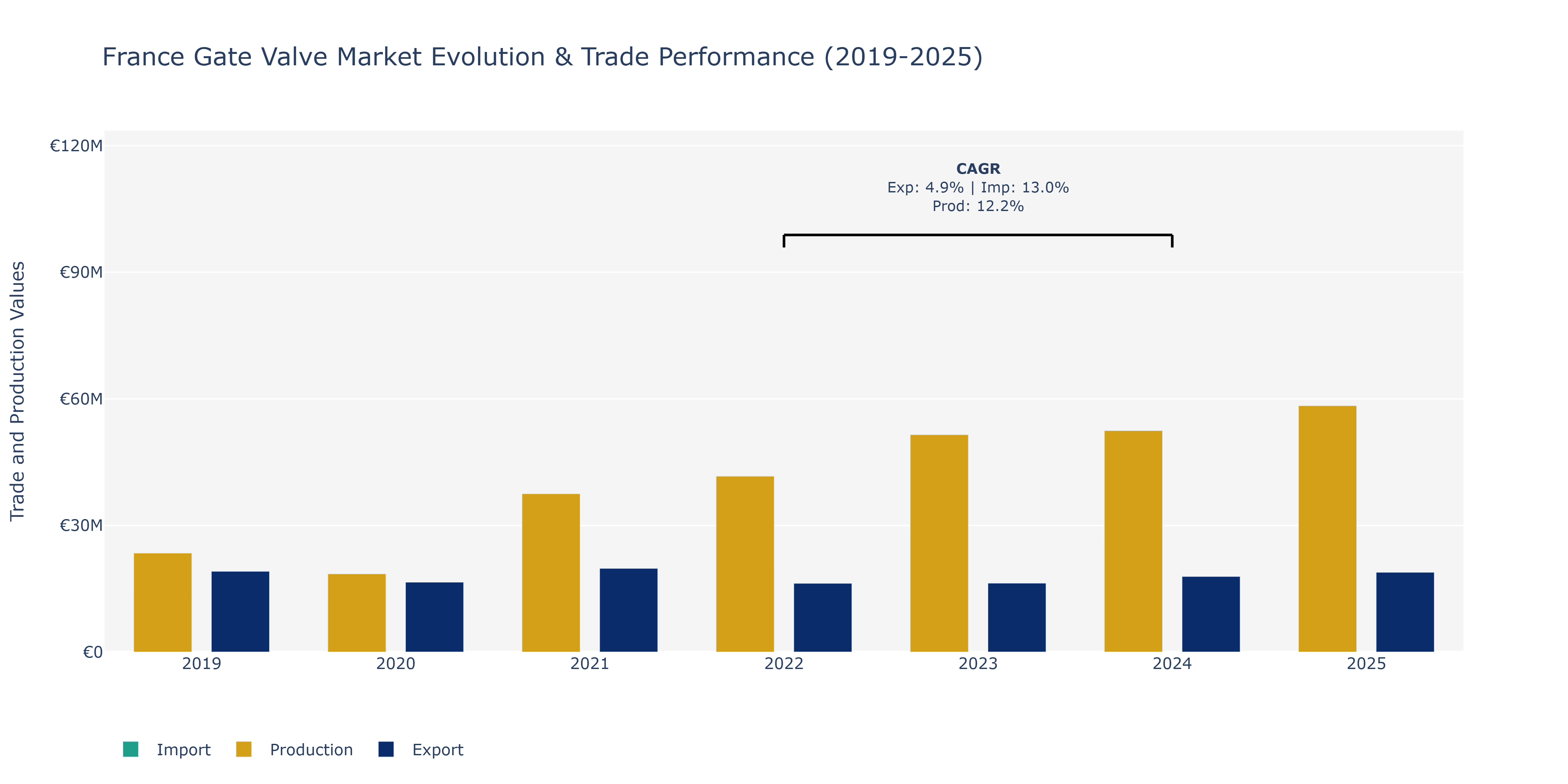 France Gate Valve Market: Production & Trade Performance (2019-2025)