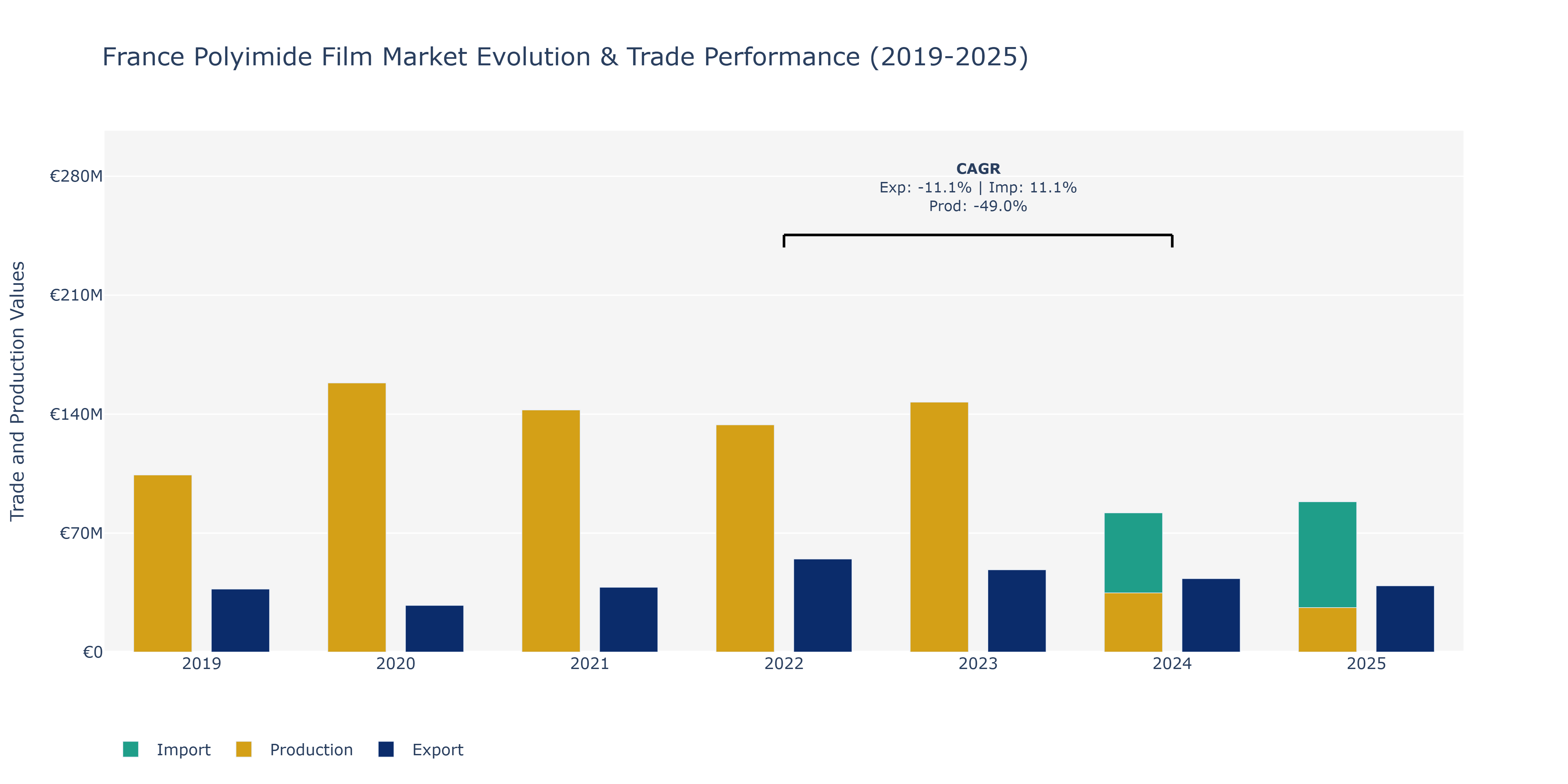 France Polyimide Film Market: Production & Trade Performance (2019-2025)