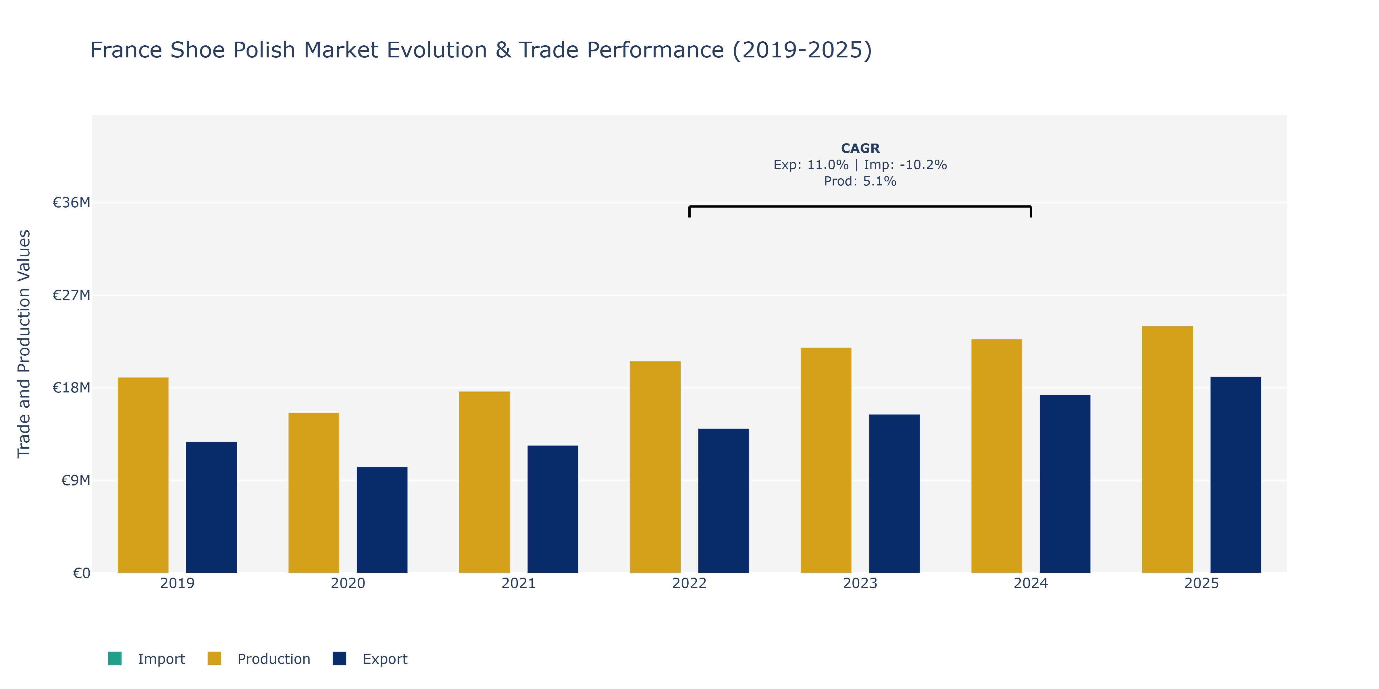 France Shoe Polish Market: Production & Trade Performance (2019-2025)