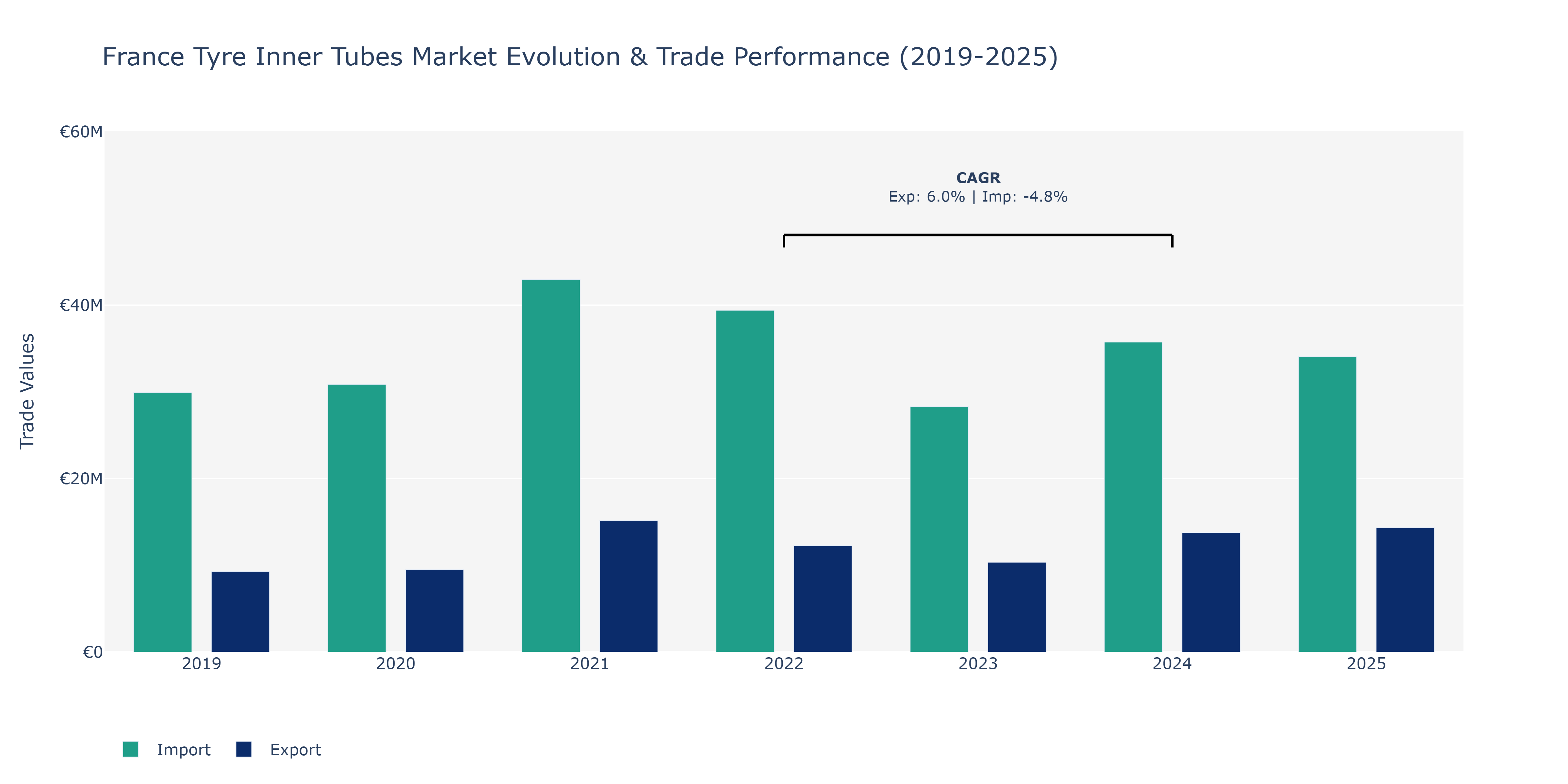 France Tyre Inner Tubes Market: Production & Trade Performance (2019-2025)