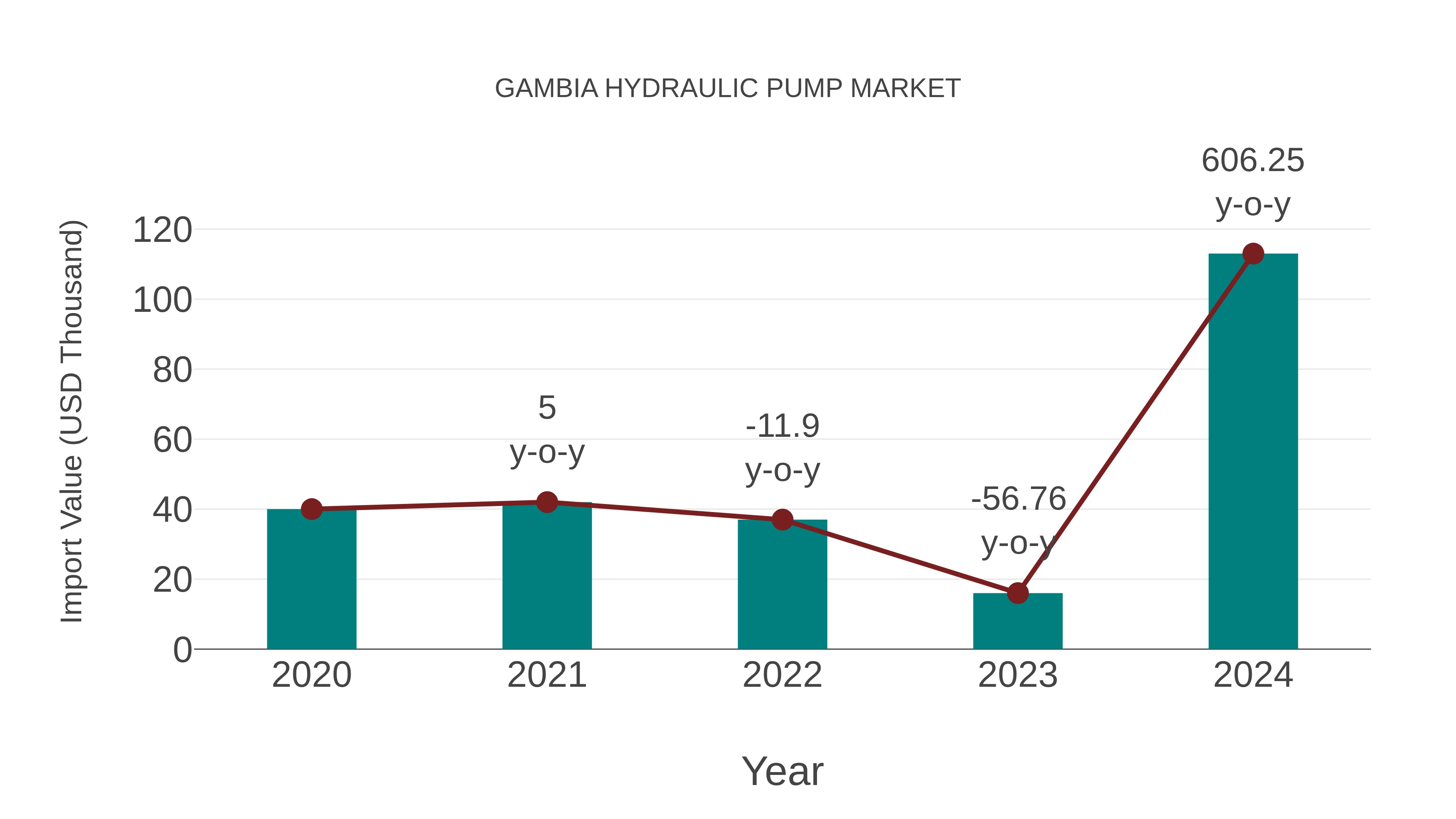 Gambia Hydraulic Pump Market: Import Trend Analysis