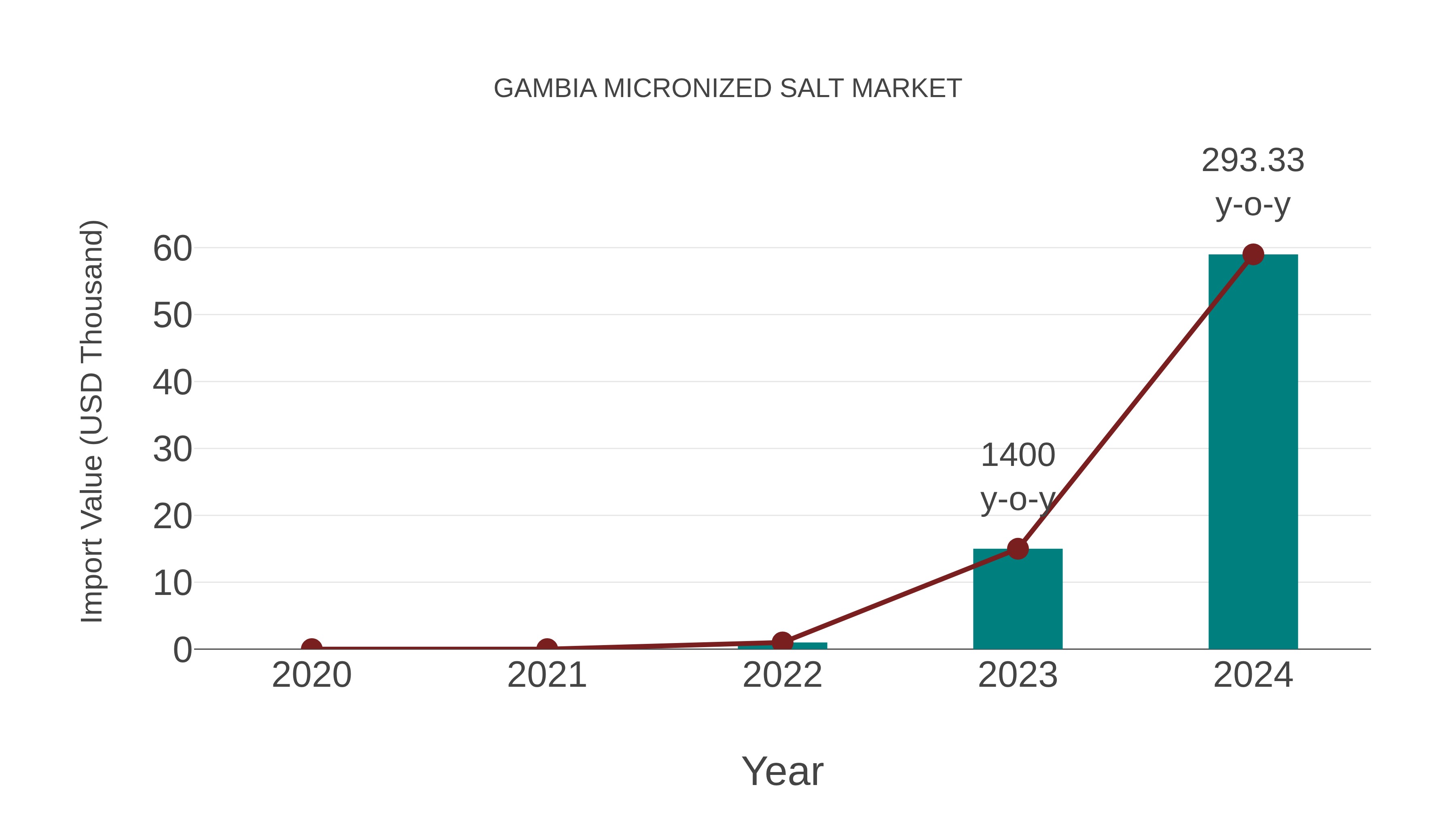  Gambia Micronized Salt Market: Import Trend Analysis