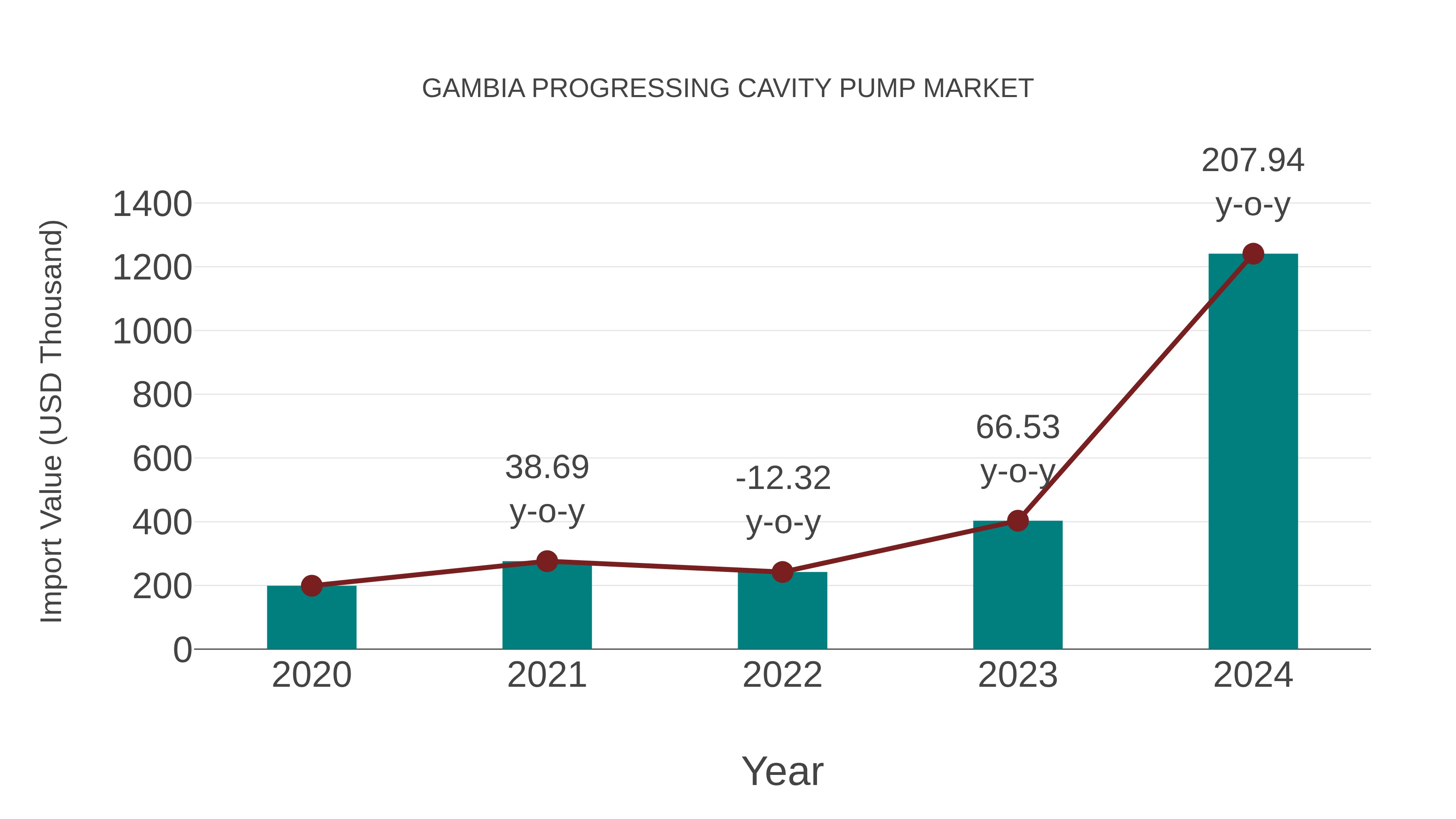  Gambia Progressing Cavity Pump Market: Import Trend Analysis