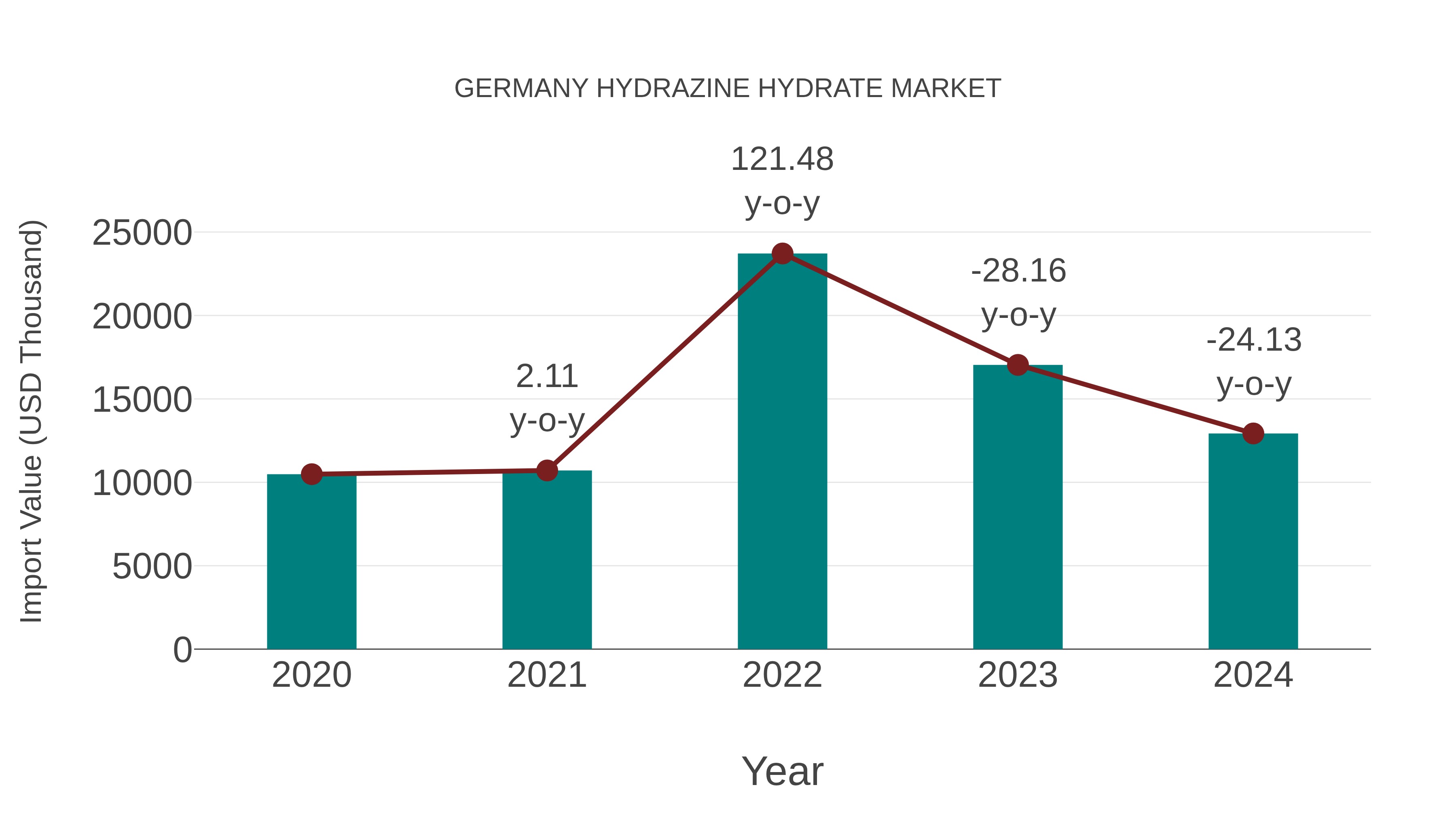  Germany Hydrazine Hydrate Market: Import Trend Analysis