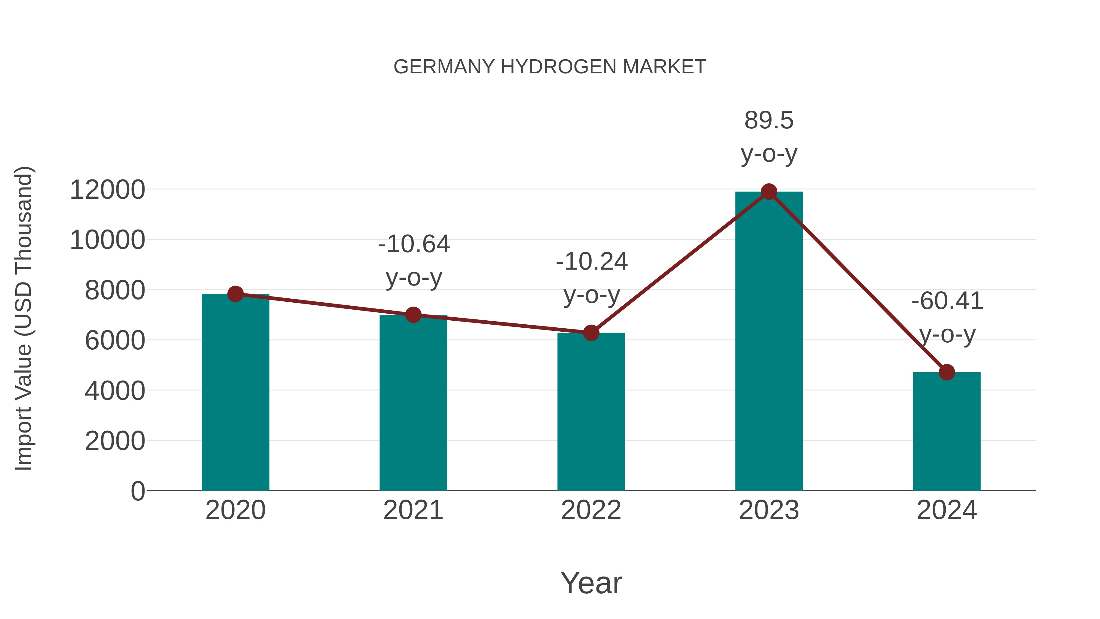  Germany Hydrogen Market: Import Trend Analysis