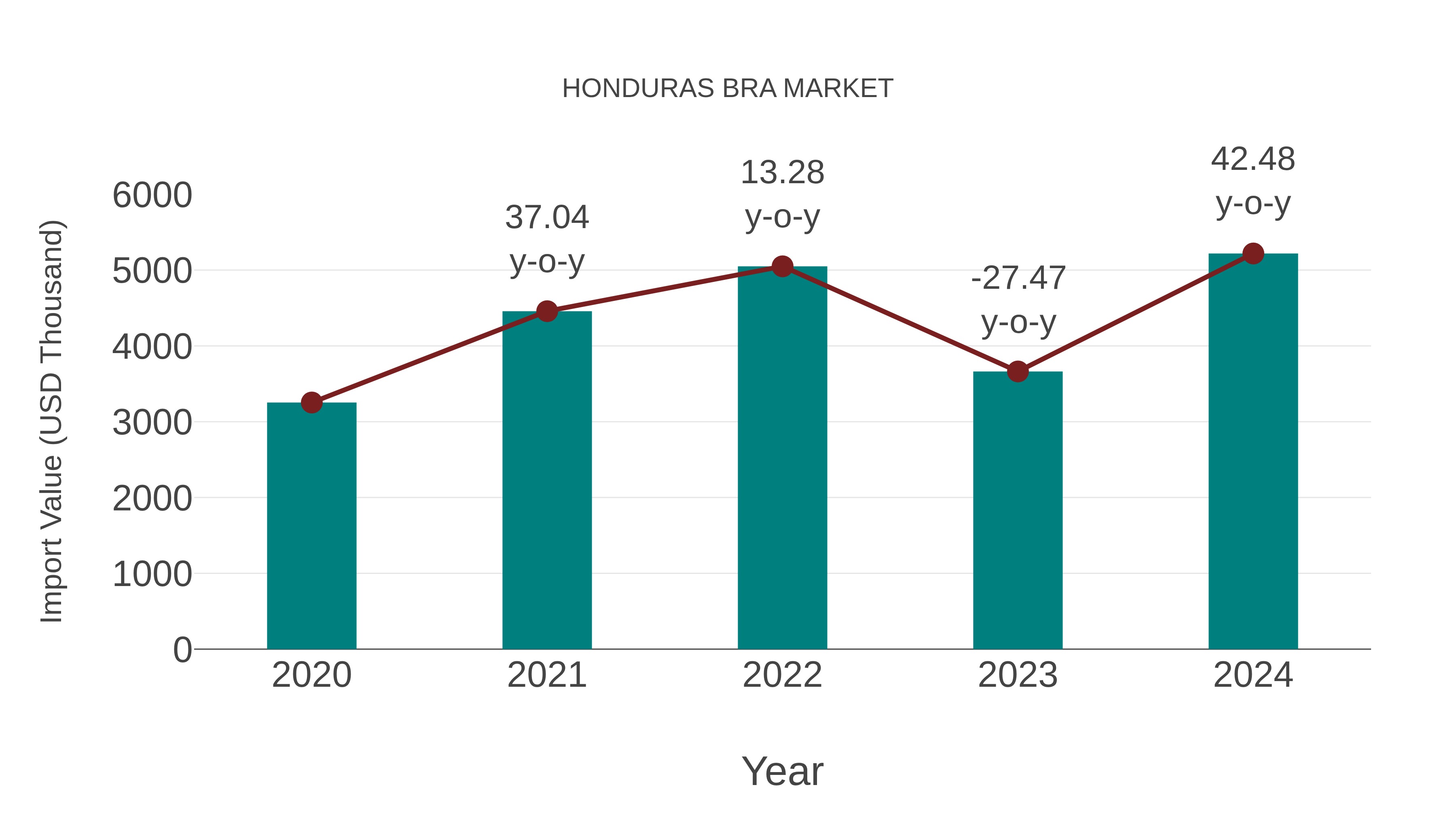  Honduras Bra Market: Import Trend Analysis