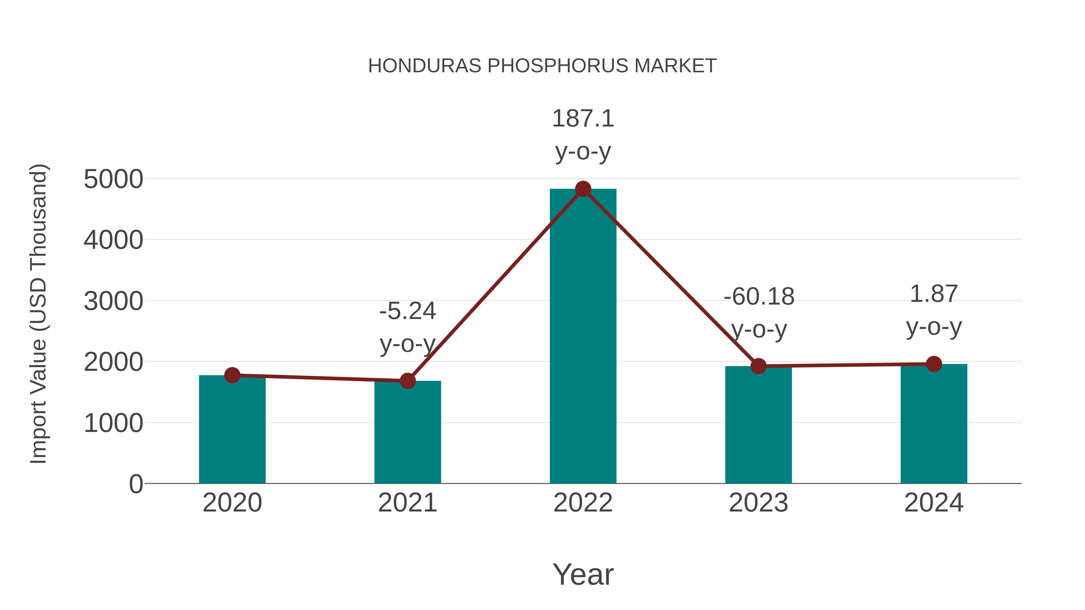  Honduras Phosphorus Market: Import Trend Analysis
