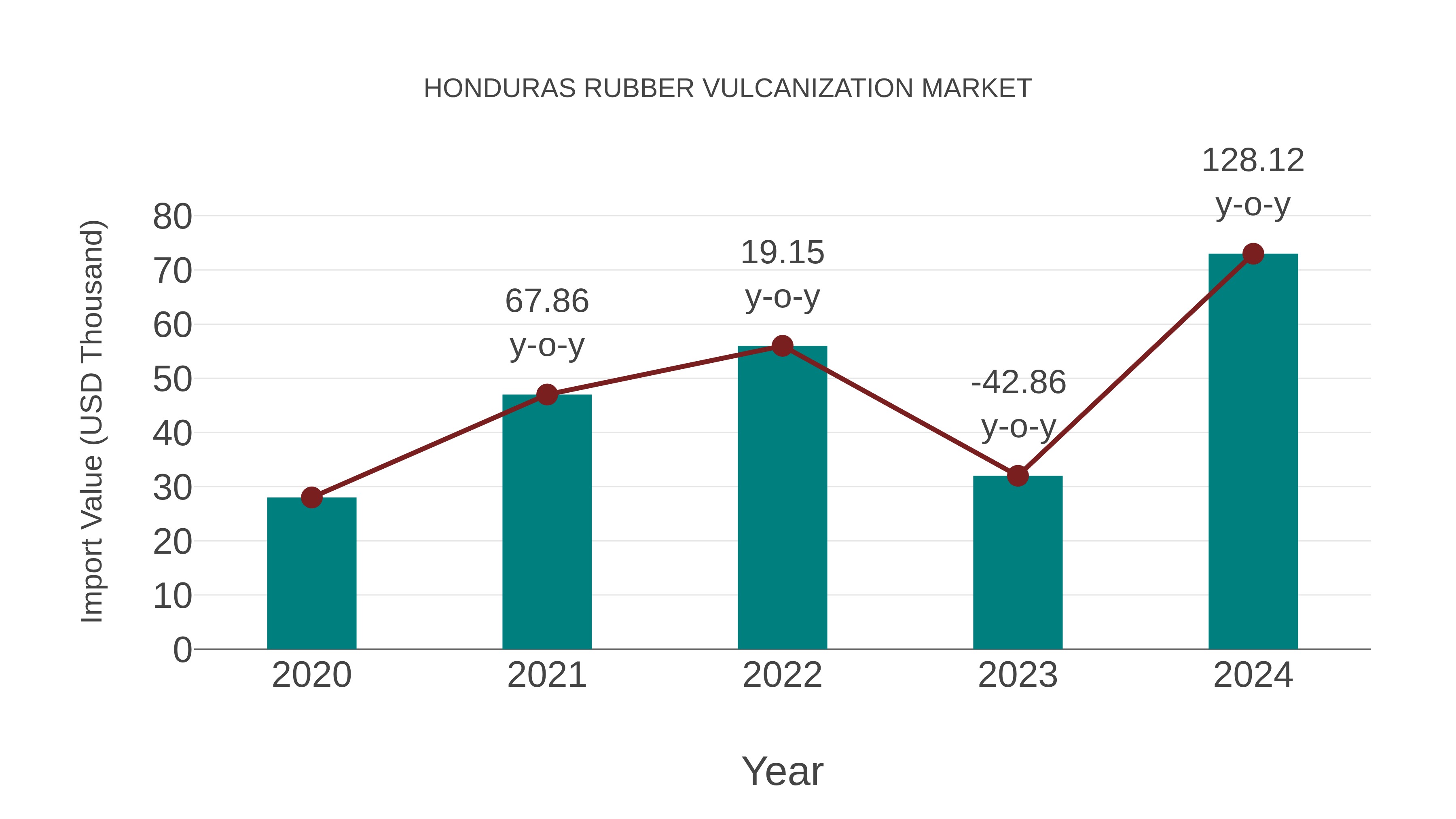  Honduras Rubber Vulcanization Market: Import Trend Analysis