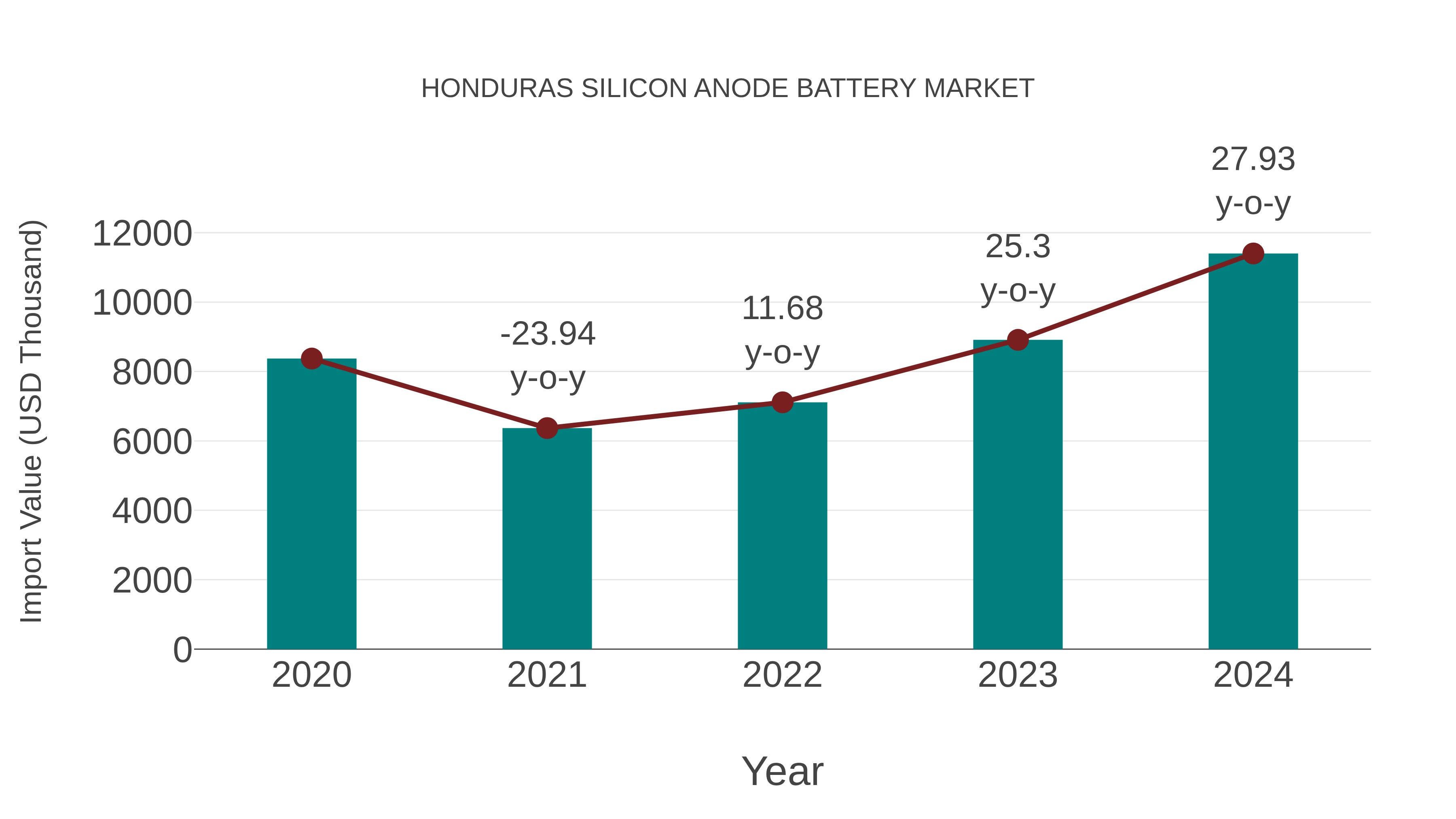  Honduras Silicon Anode Battery Market: Import Trend Analysis