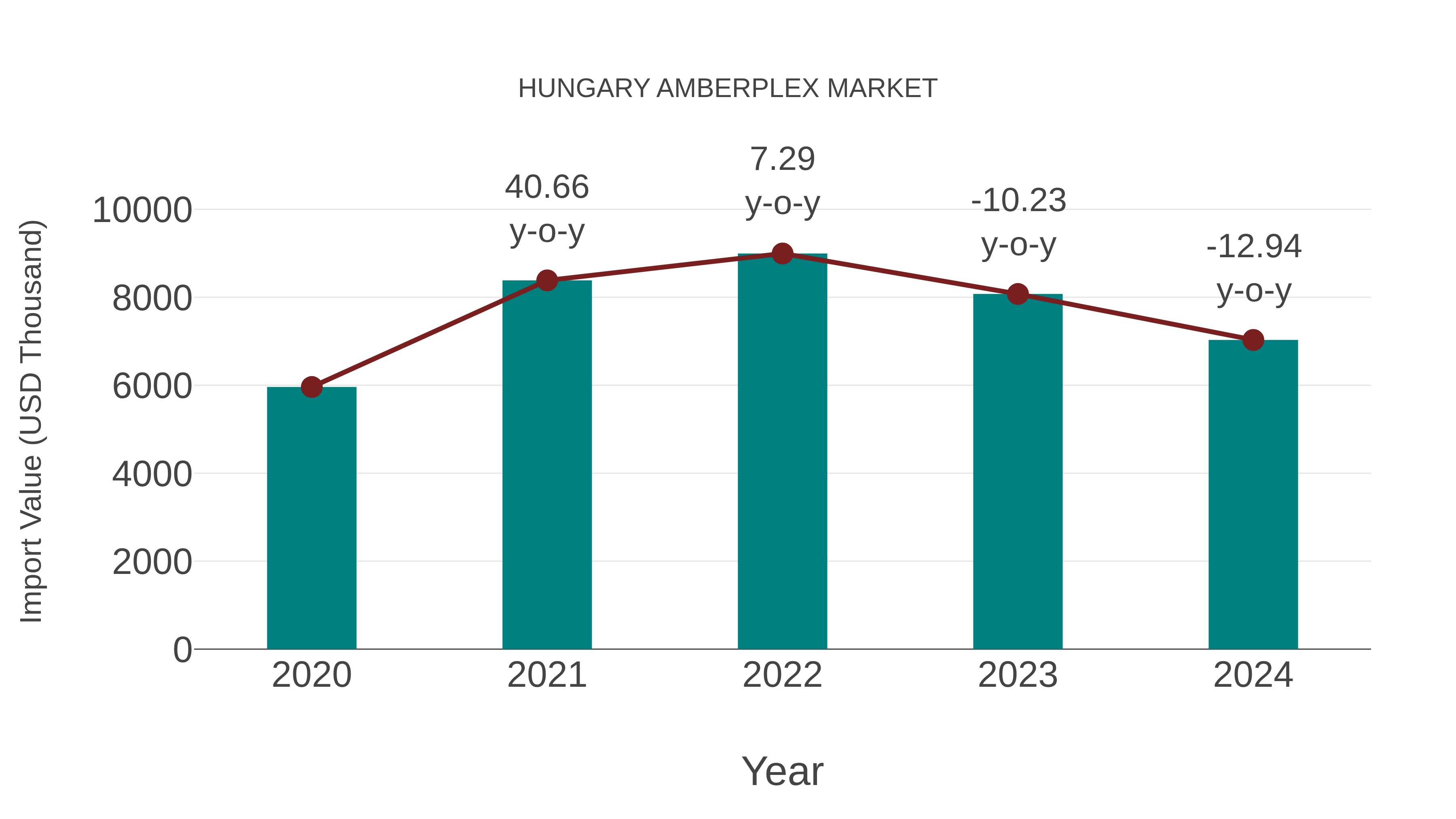  Hungary Amberplex Market: Import Trend Analysis