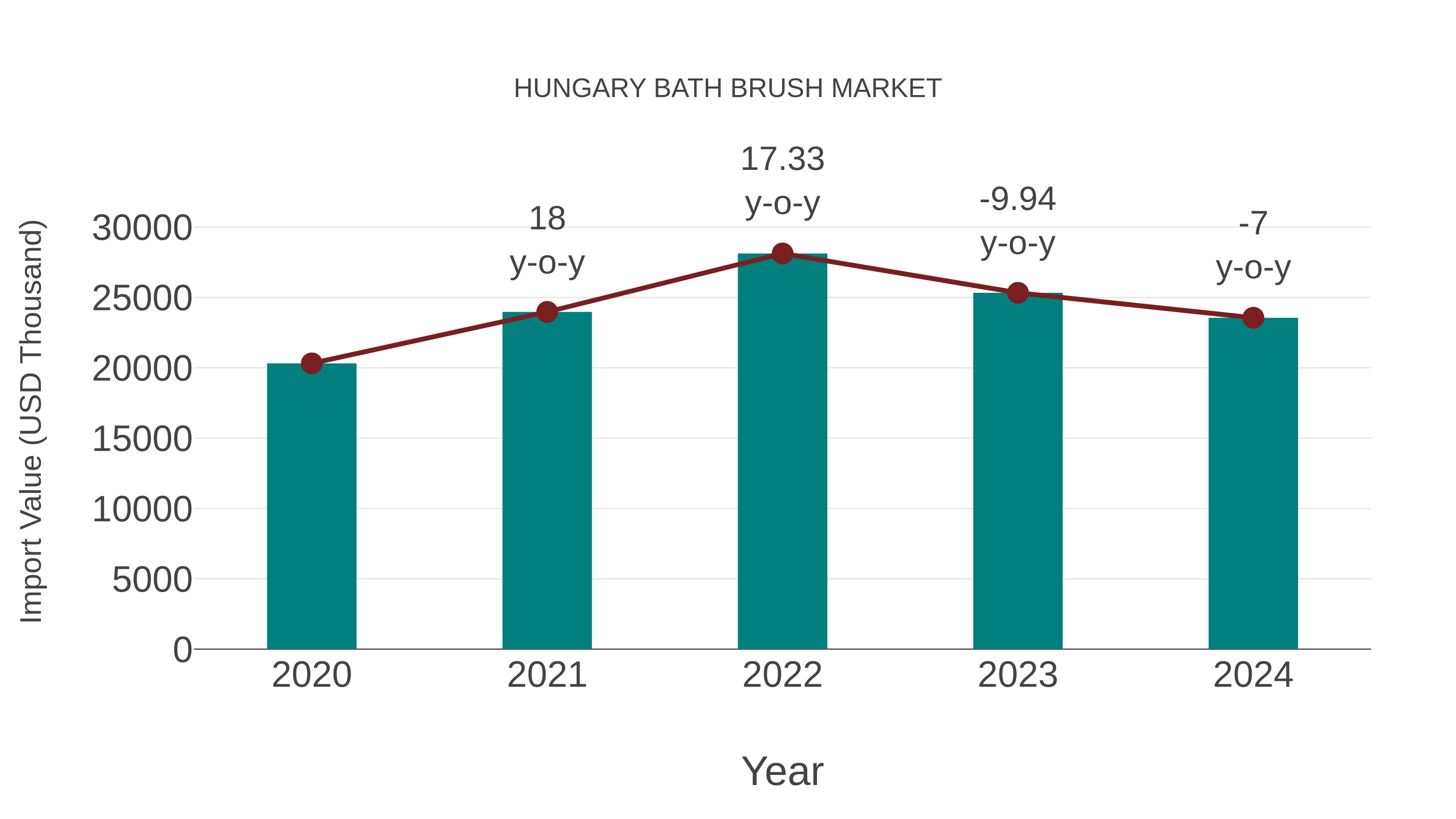 Hungary Bath Brush Market: Import Trend Analysis