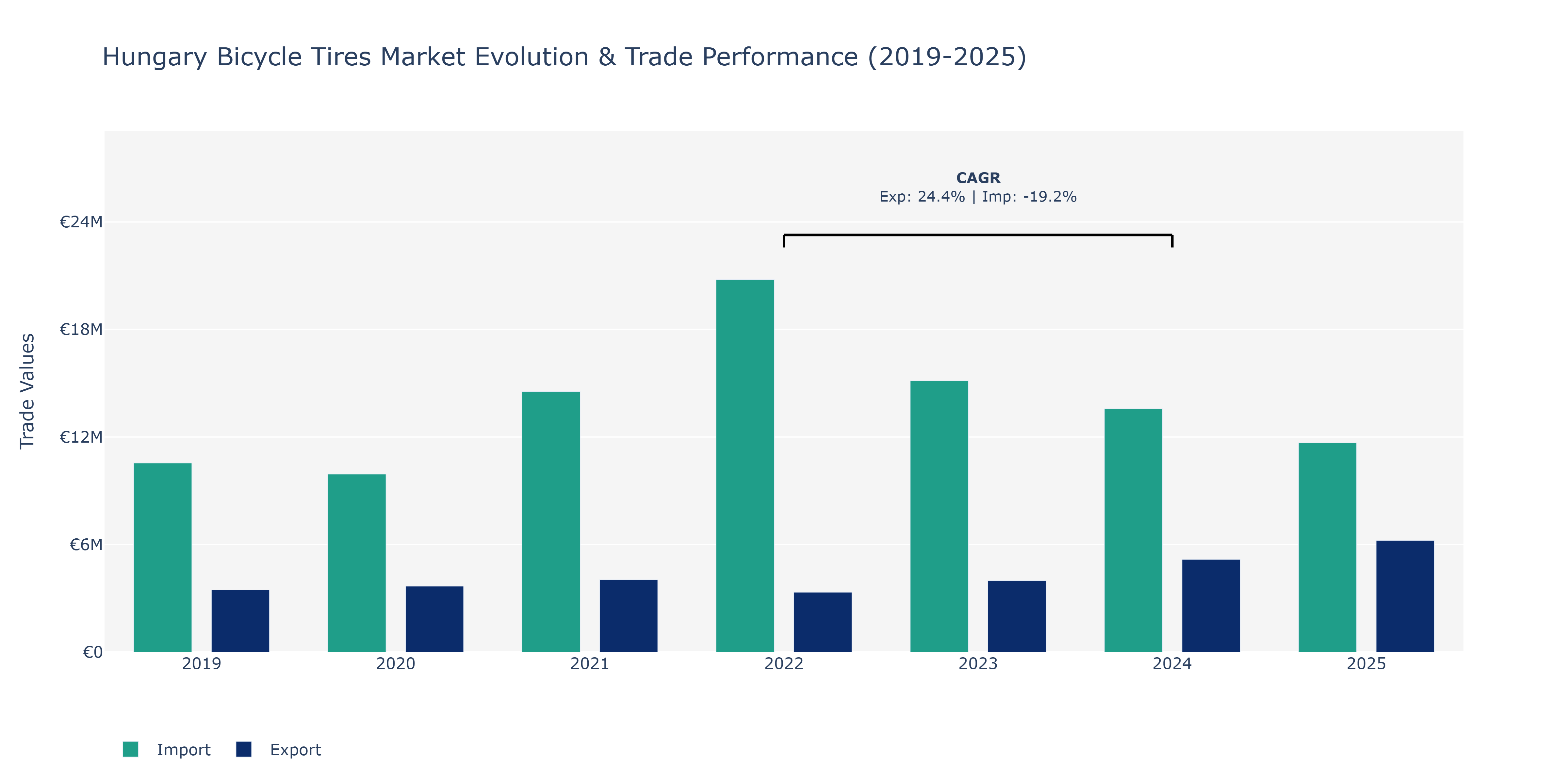 Hungary Bicycle Tires Market: Production & Trade Performance (2019-2025)