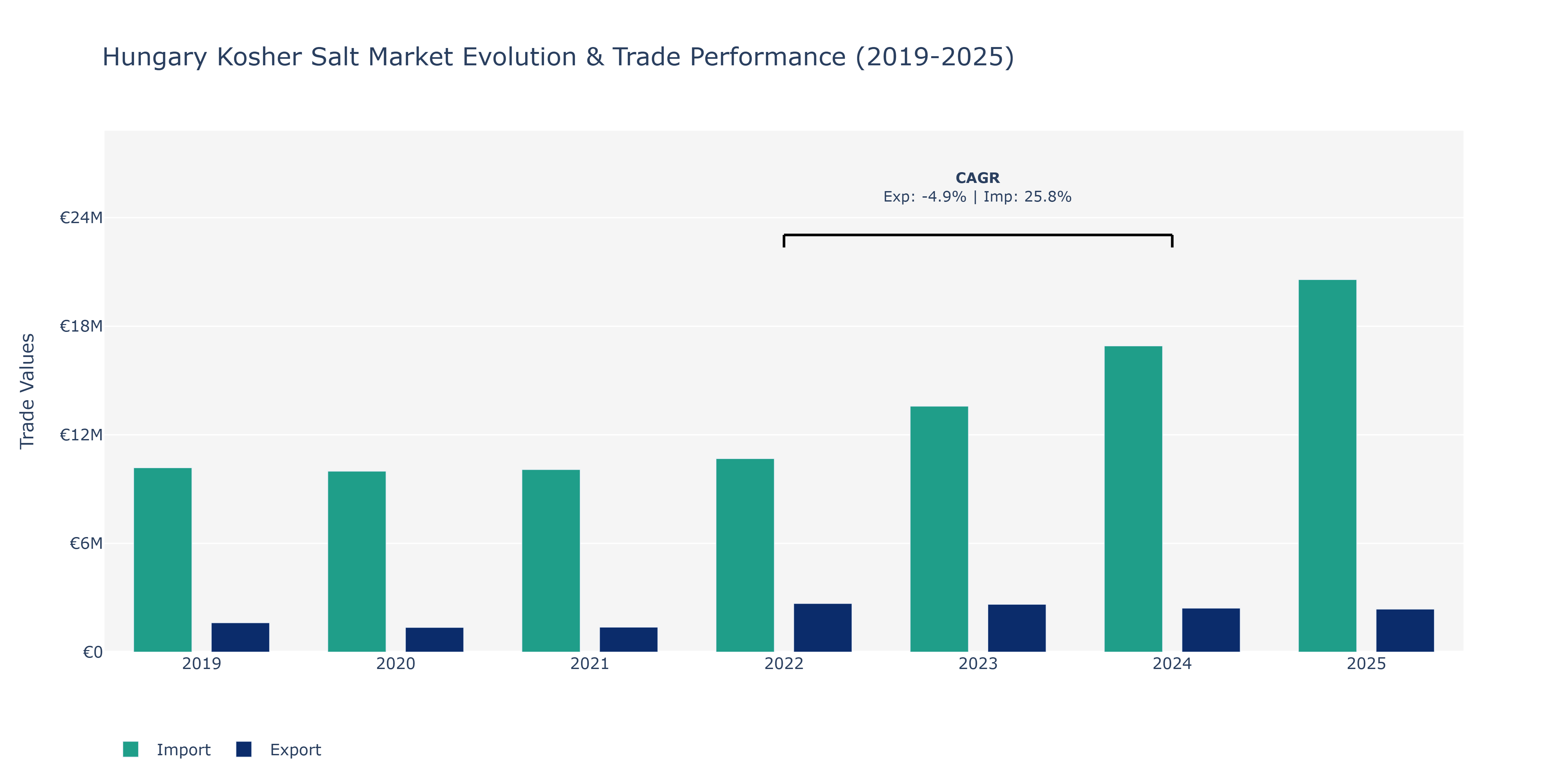 Hungary Kosher Salt Market: Production & Trade Performance (2019-2025)