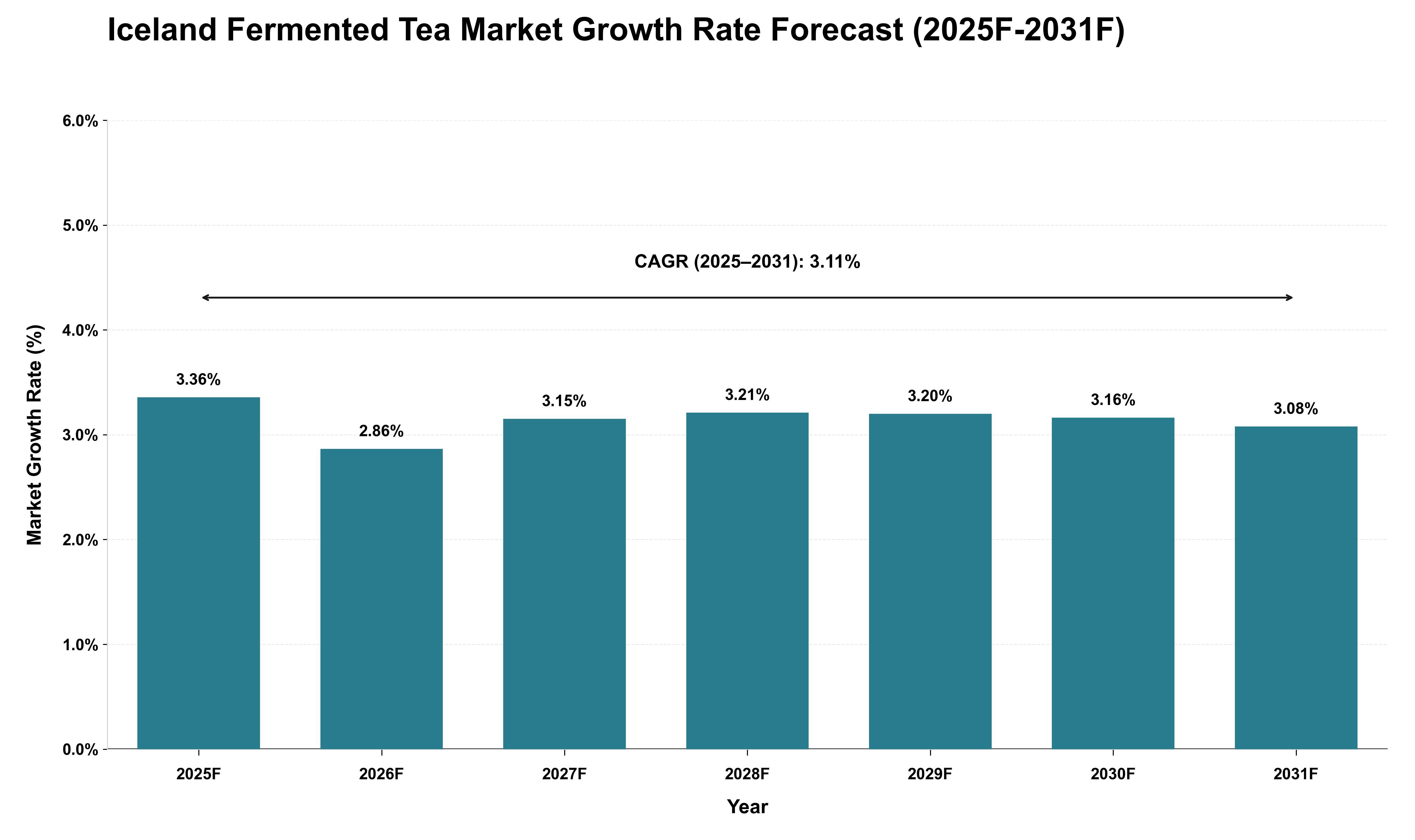 Iceland Fermented Tea Market Growth Rate Analysis (2025 - 2031)