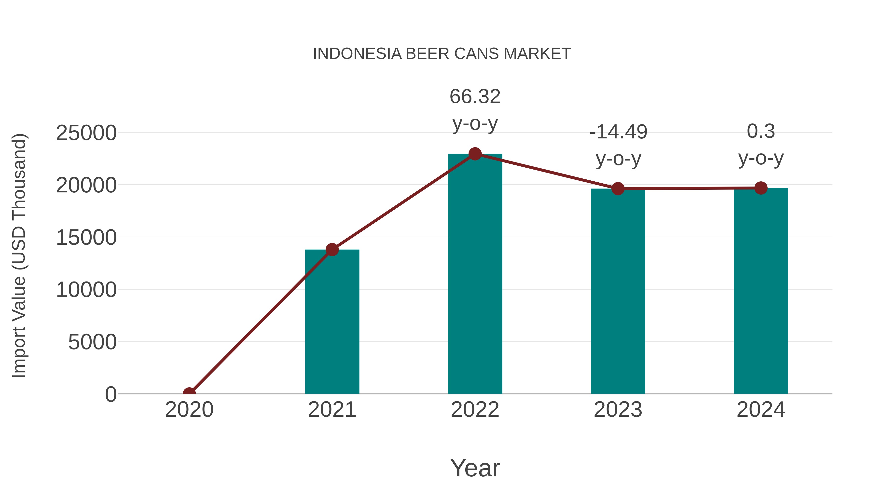  Indonesia Beer Cans Market: Import Trend Analysis