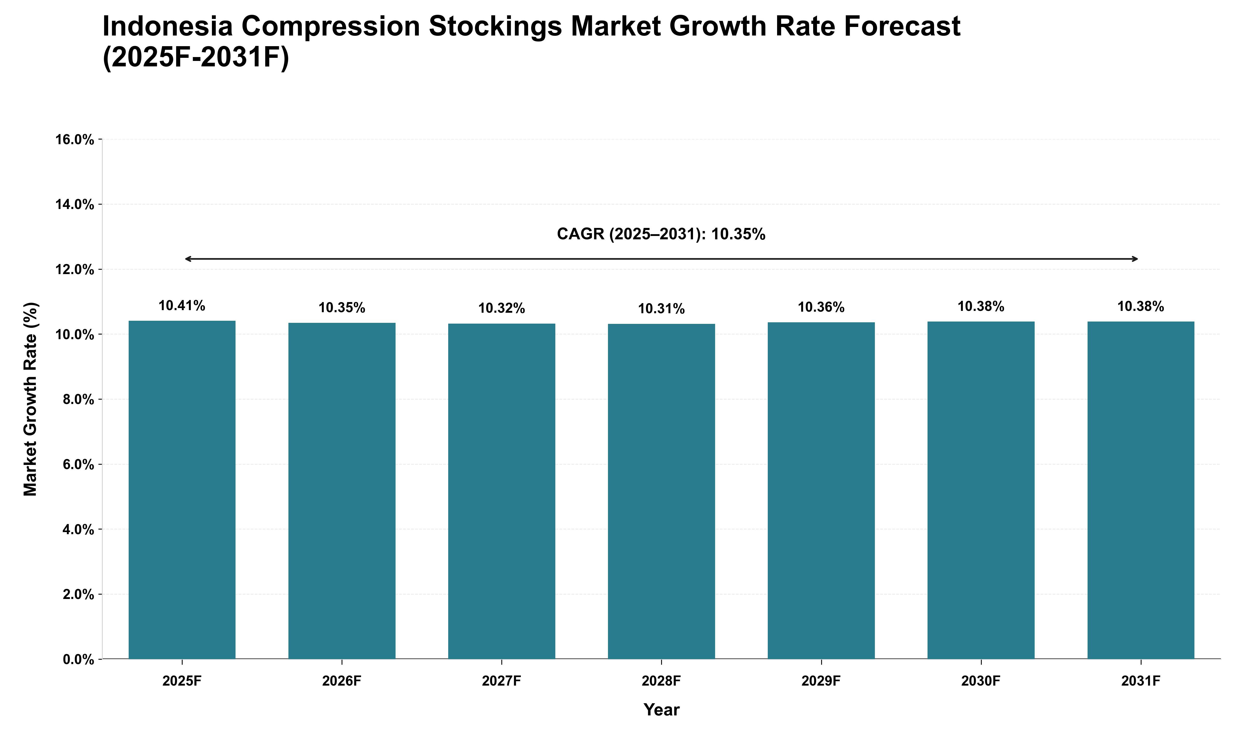Indonesia Compression Stockings Market Growth Rate Analysis (2025 - 2031)