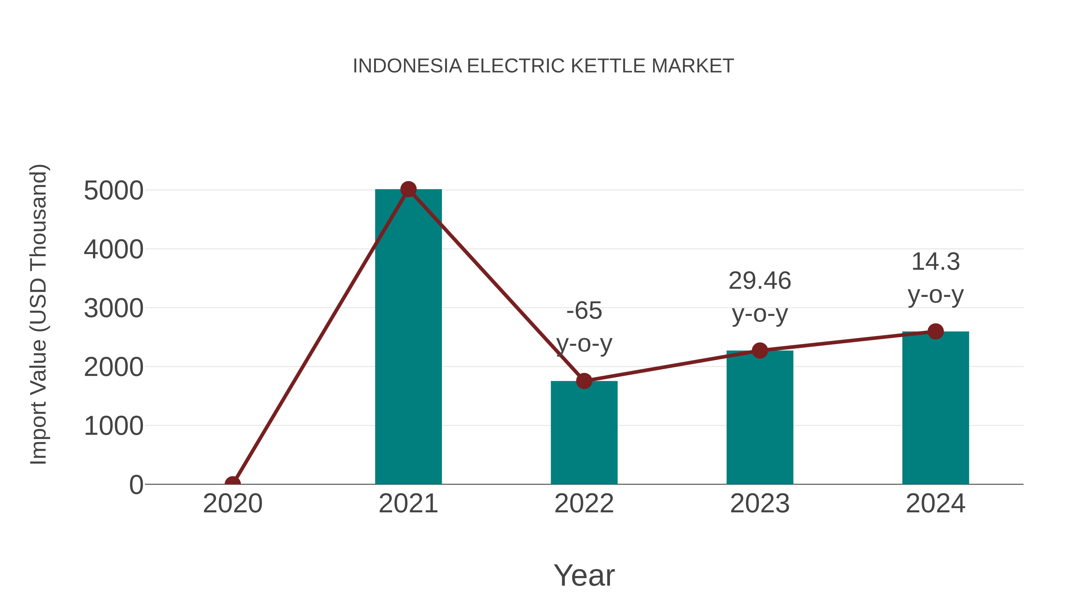  Indonesia Electric Kettle Market: Import Trend Analysis