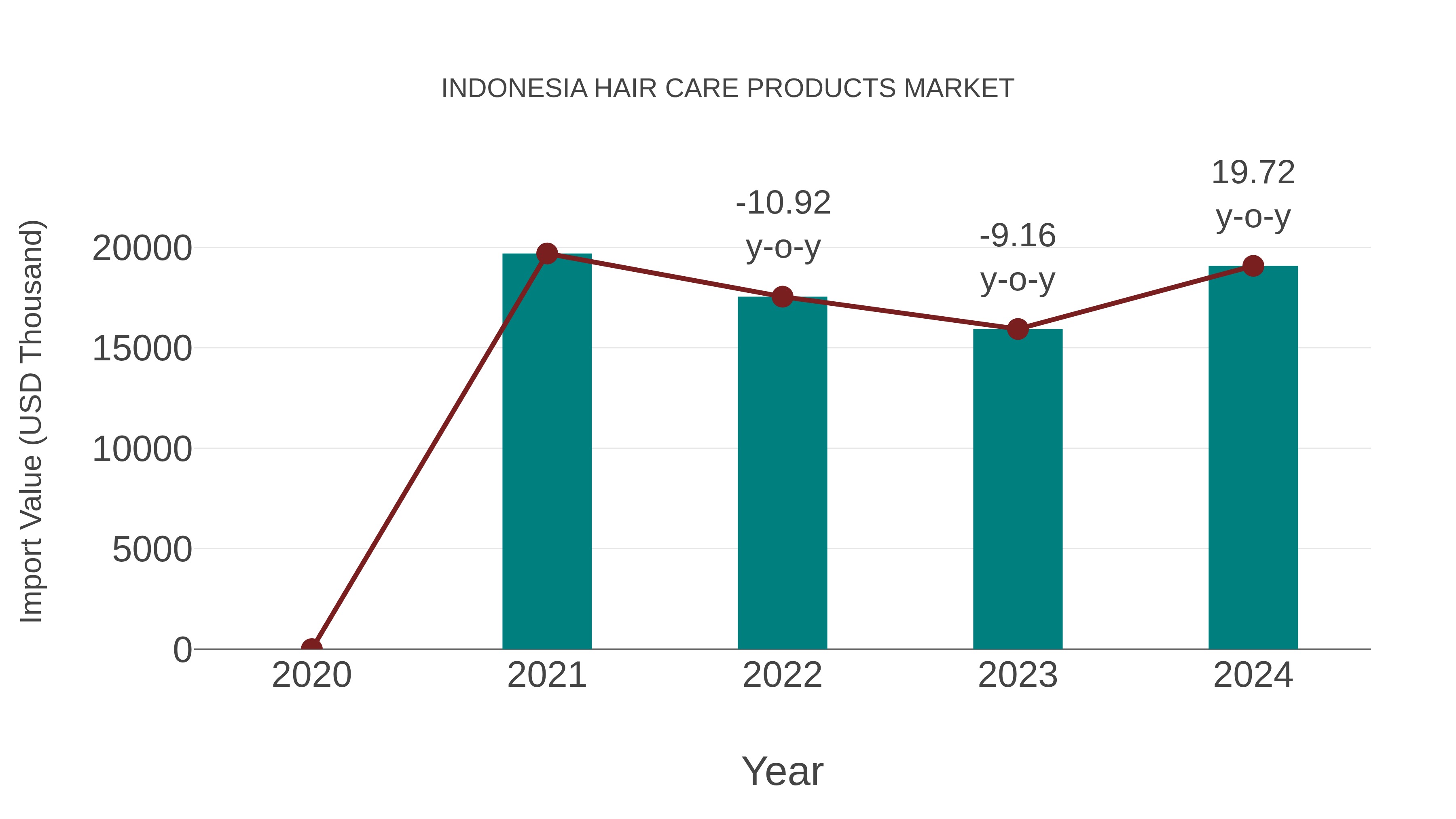 Indonesia Hair Care Products Market: Import Trend Analysis