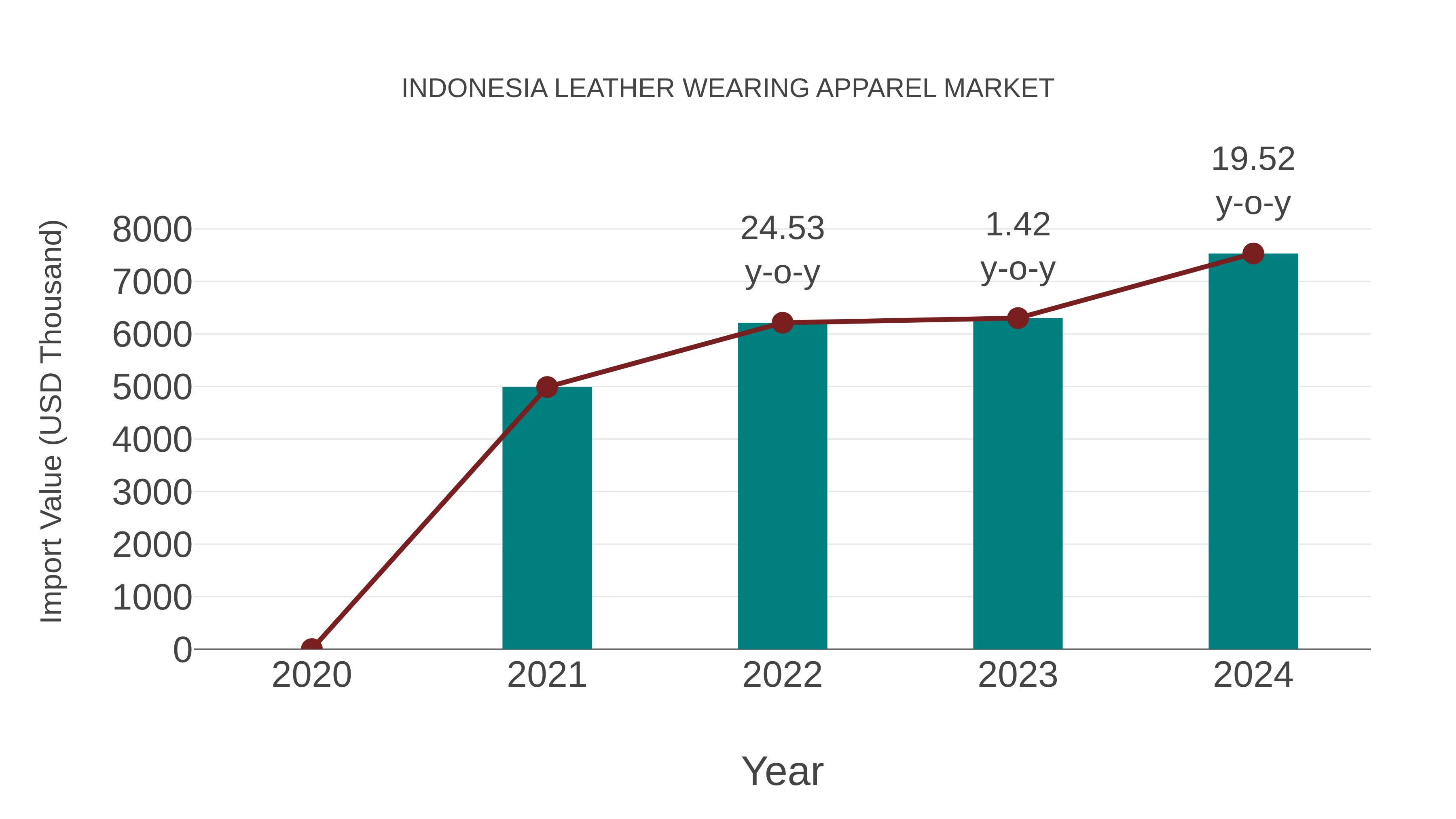  Indonesia Leather Wearing Apparel Market: Import Trend Analysis