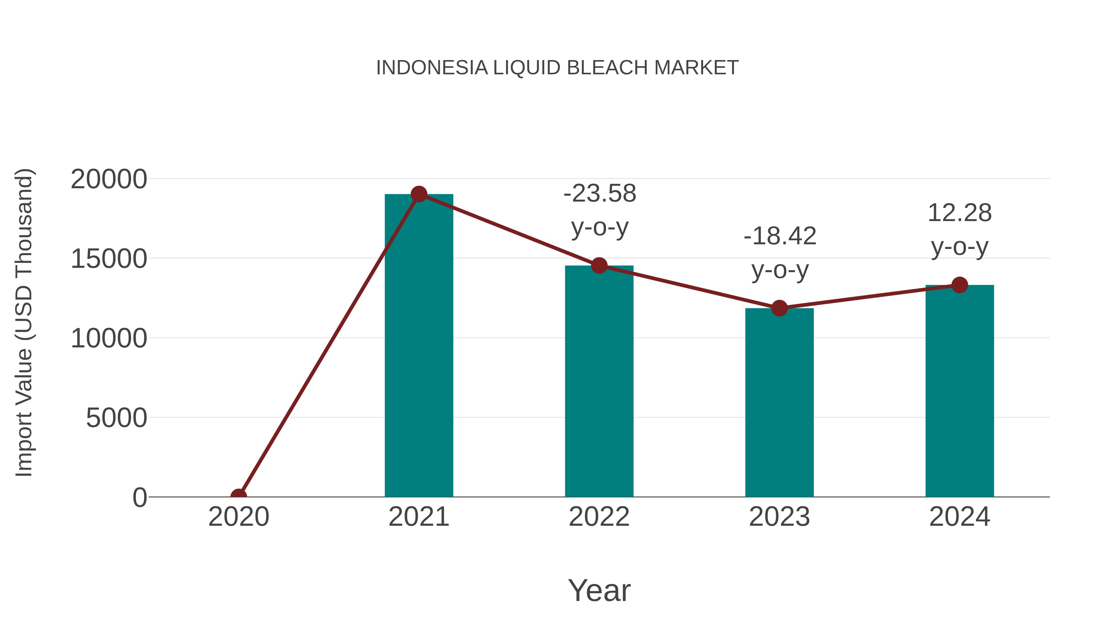  Indonesia Liquid Bleach Market: Import Trend Analysis
