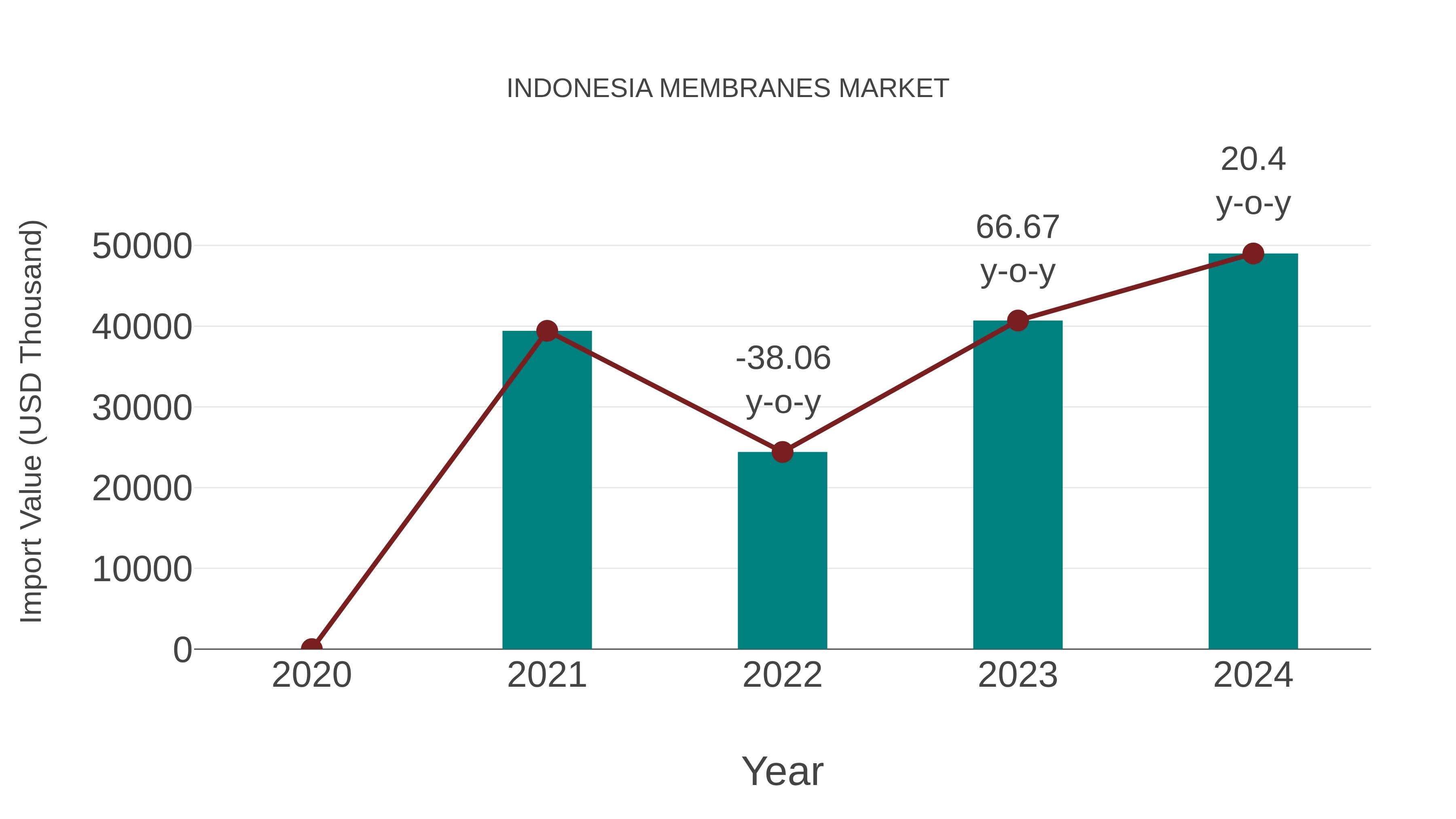  Indonesia Membranes Market: Import Trend Analysis