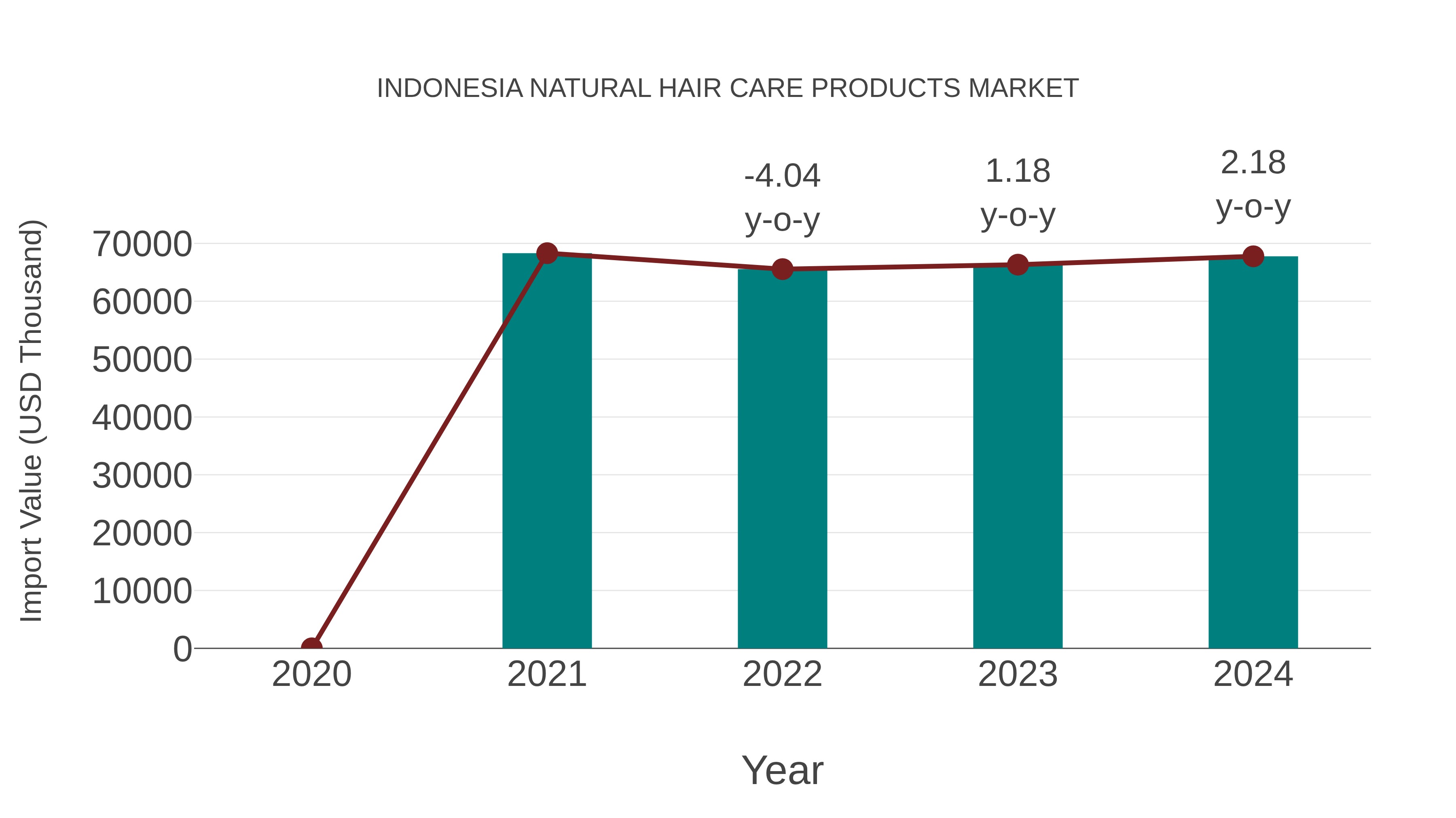 Indonesia Natural Hair Care Products Market: Import Trend Analysis