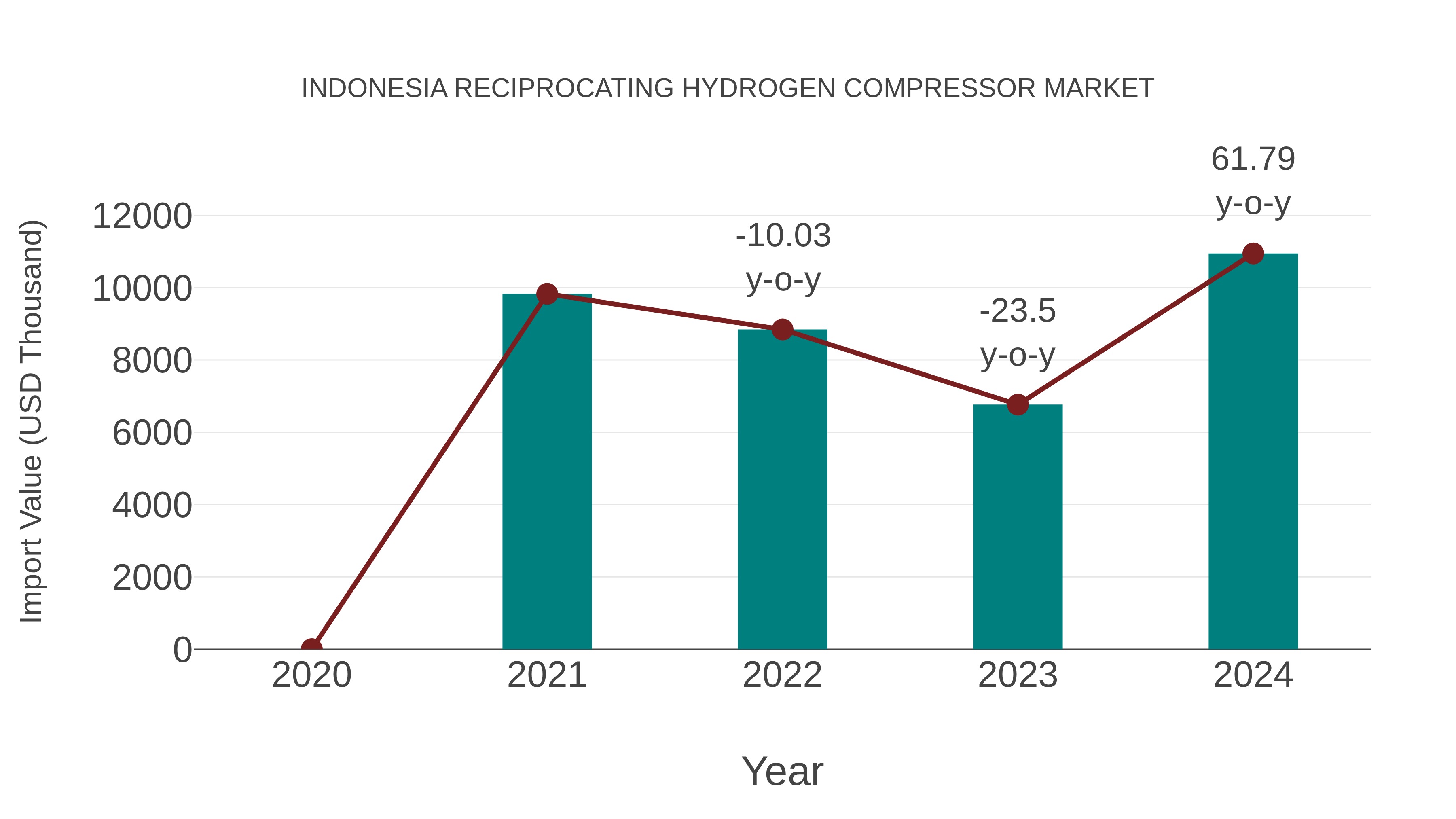  Indonesia Reciprocating Hydrogen Compressor Market: Import Trend Analysis