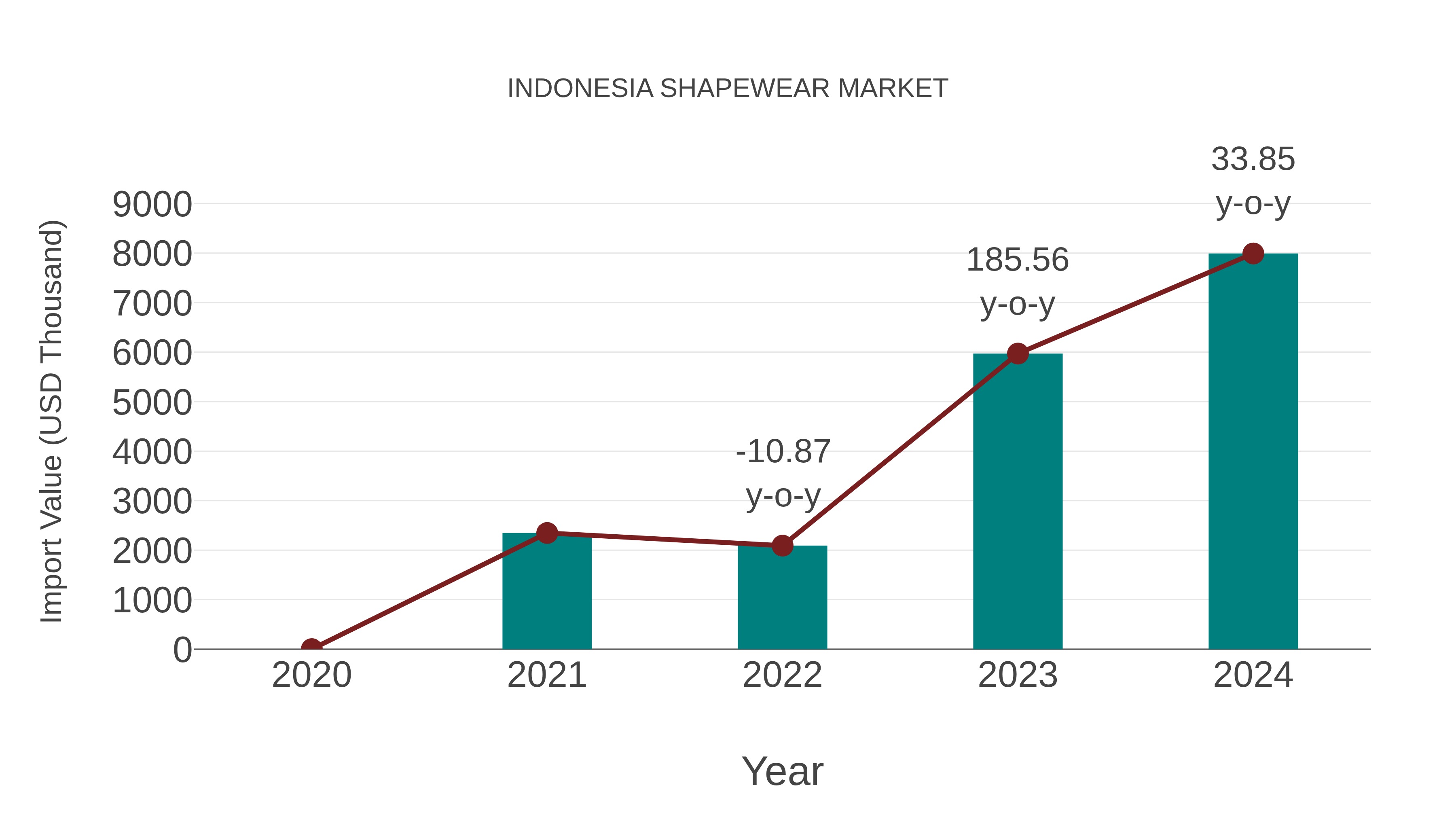  Indonesia Shapewear Market: Import Trend Analysis